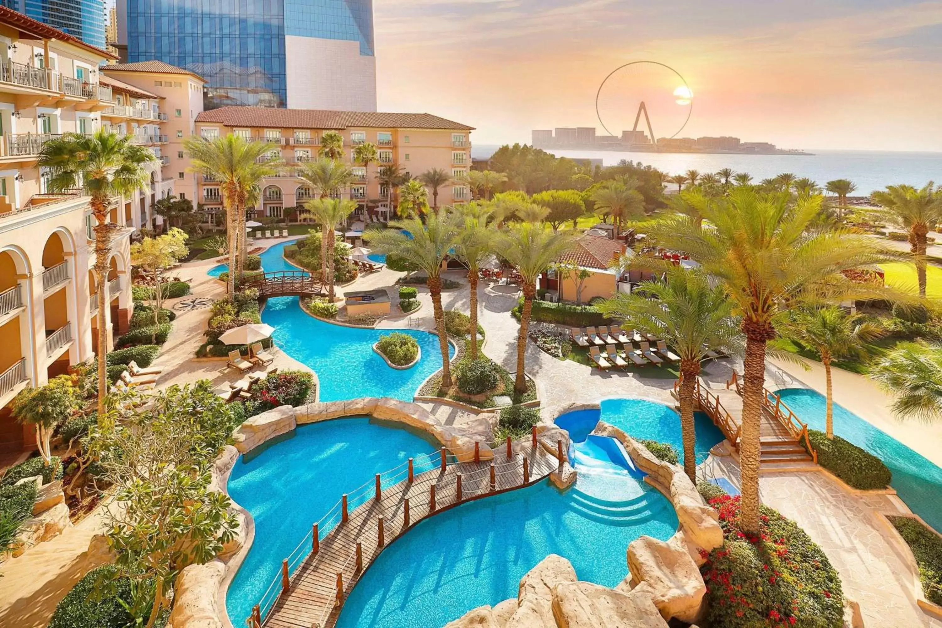 Swimming pool, Pool View in The Ritz-Carlton, Dubai