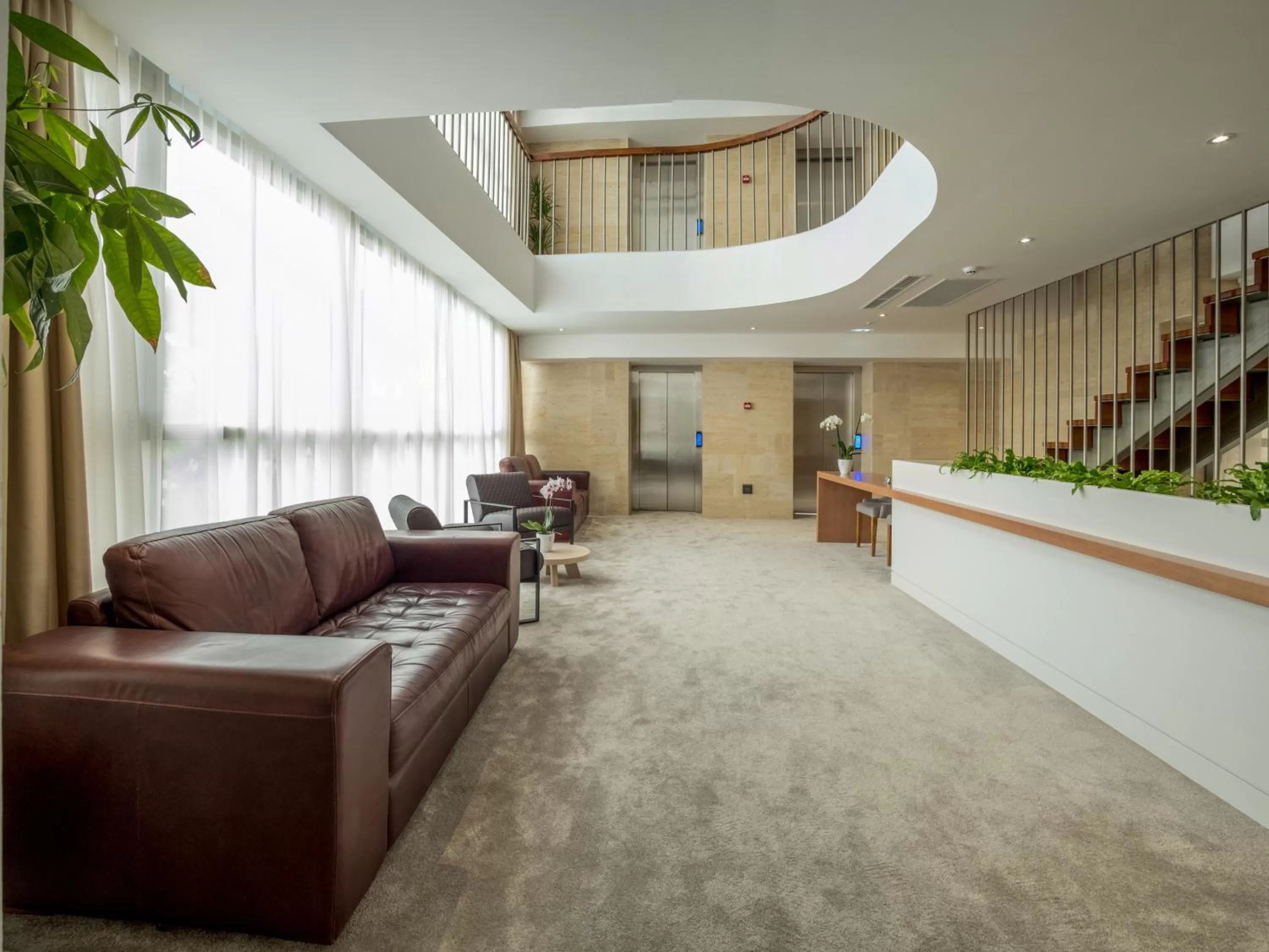 Lobby or reception in Hotel Harmonia by Dukley