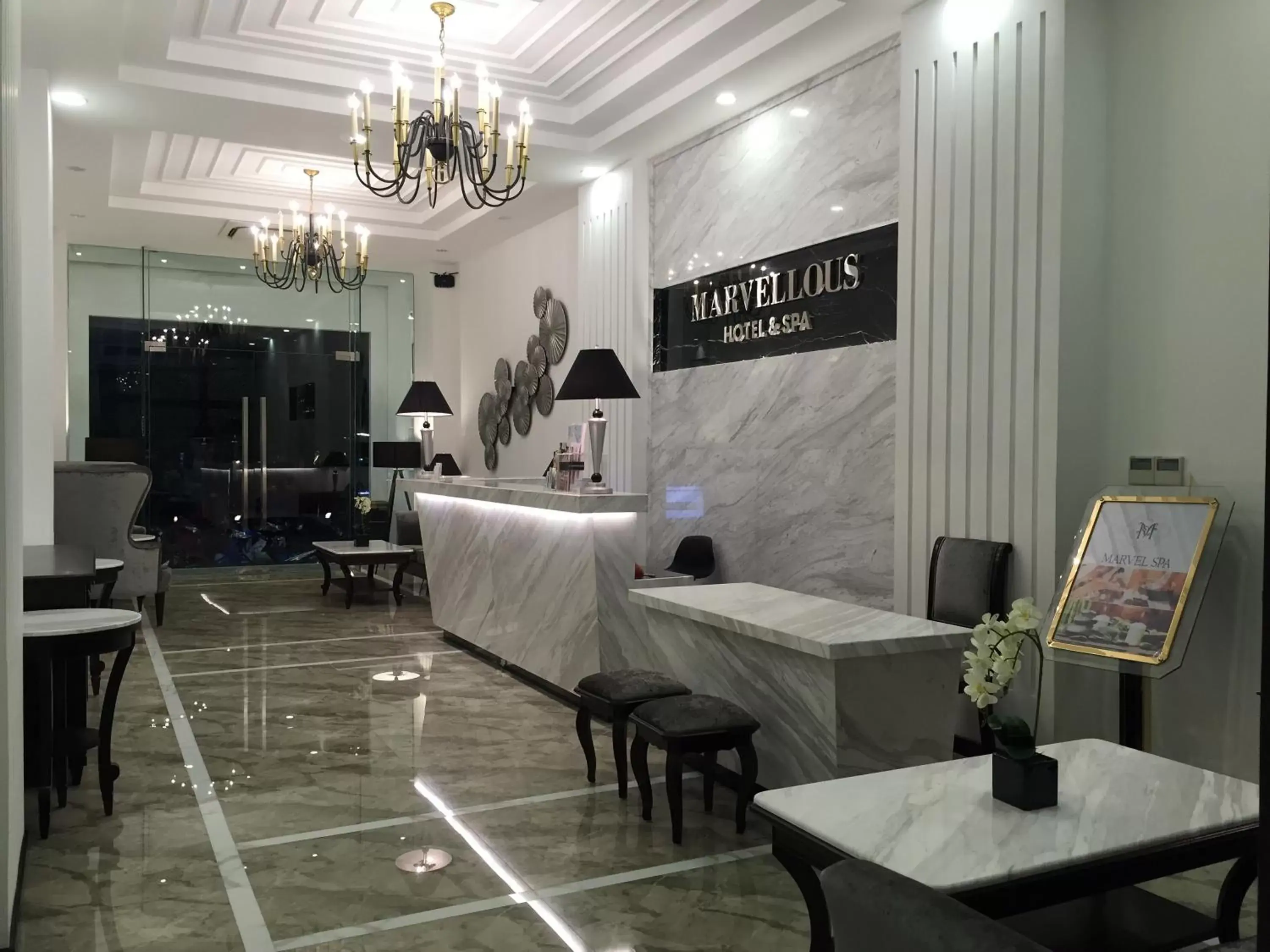 Lobby or reception in Hanoi Marvellous Hotel & Spa