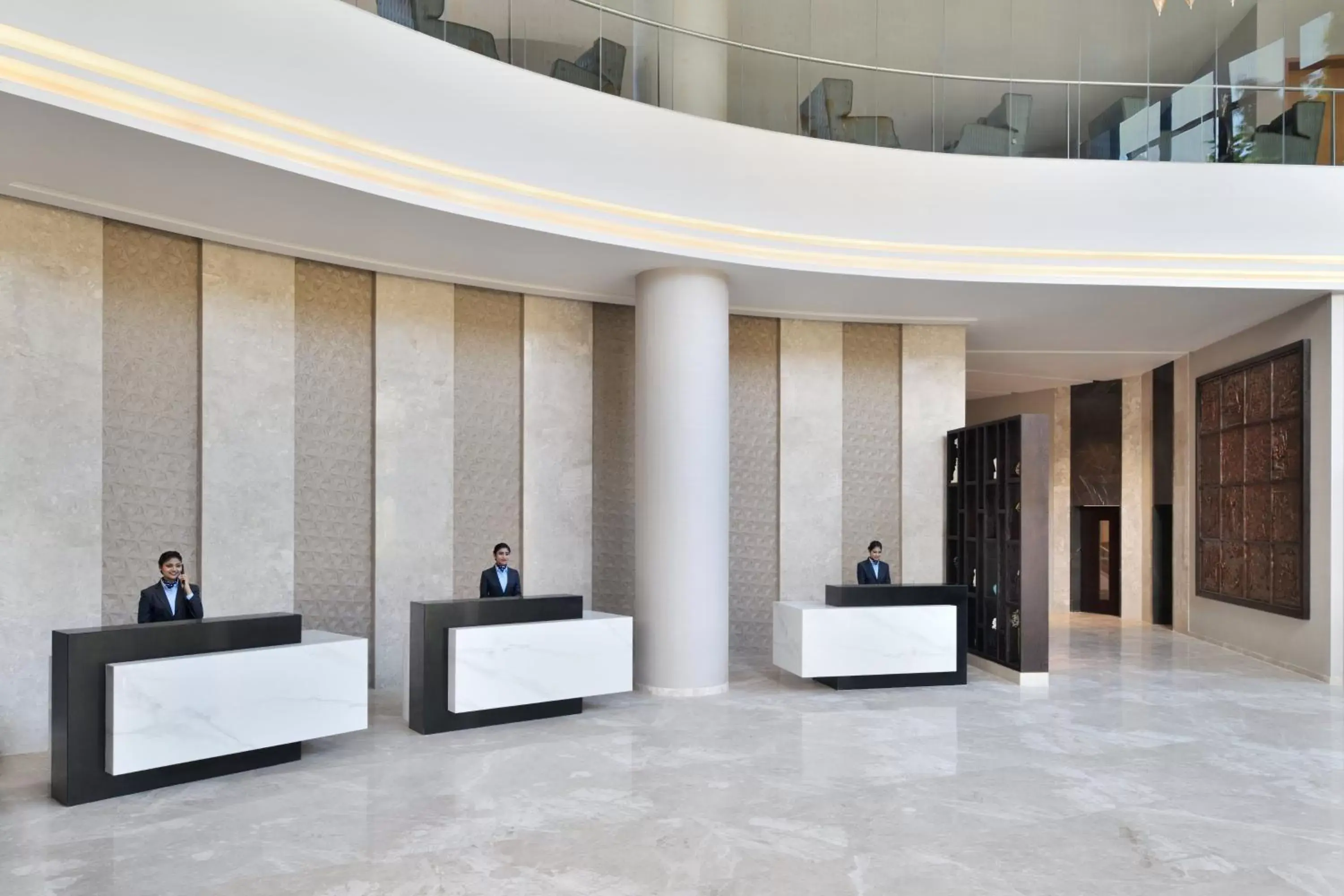 Lobby or reception, Lobby/Reception in Courtyard by Marriott Nashik