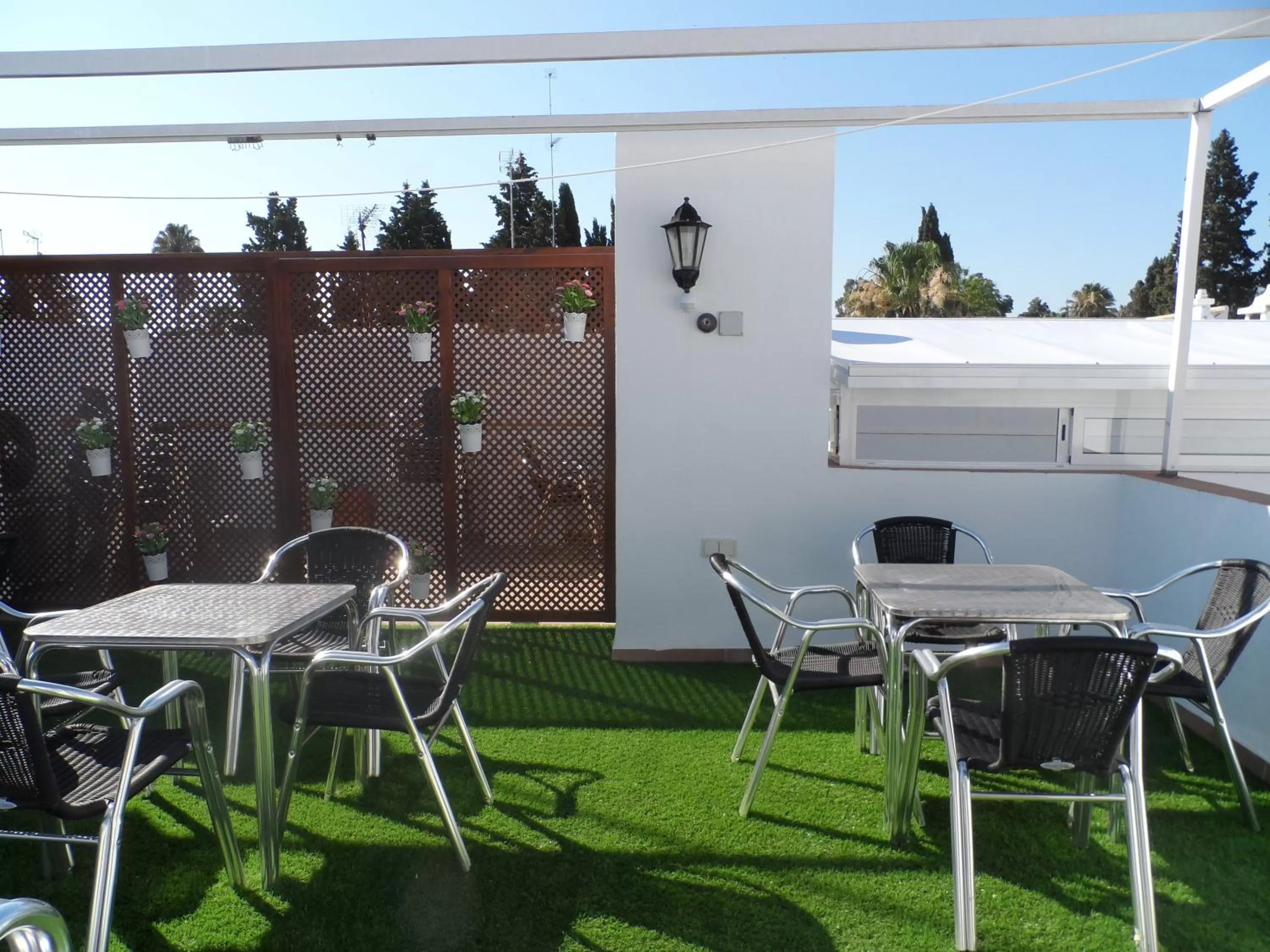 Balcony/Terrace in Hotel Doña Lina