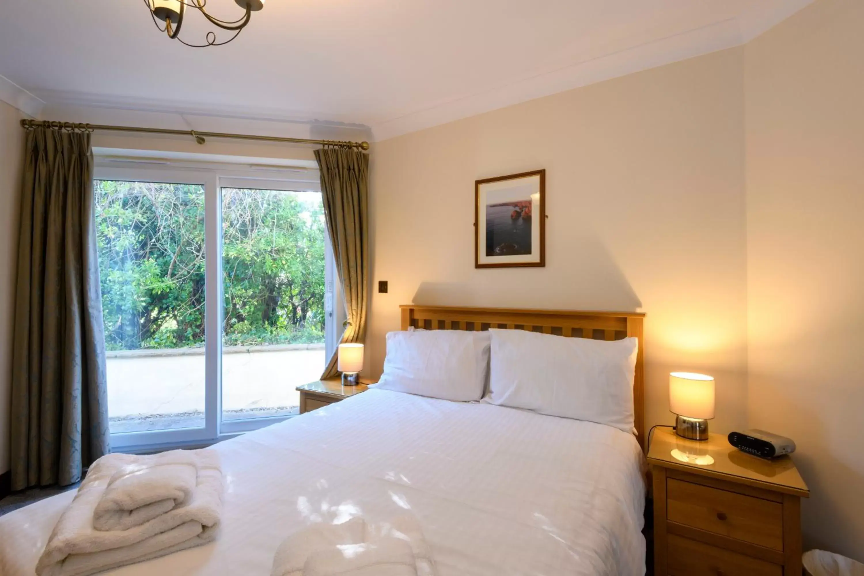 Bed in Porth Veor Manor Villas & Apartments