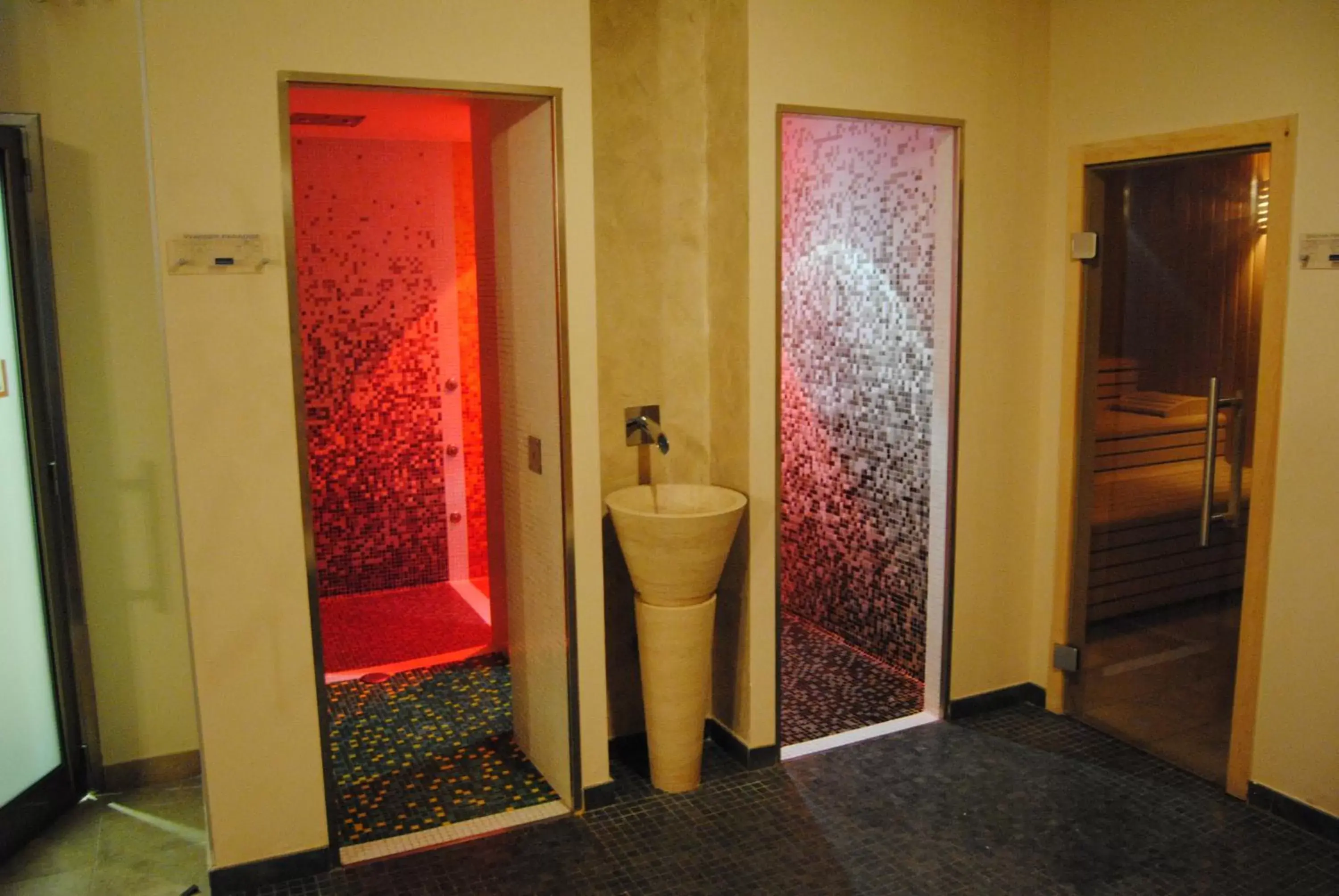 Shower, Bathroom in Hotel Relax