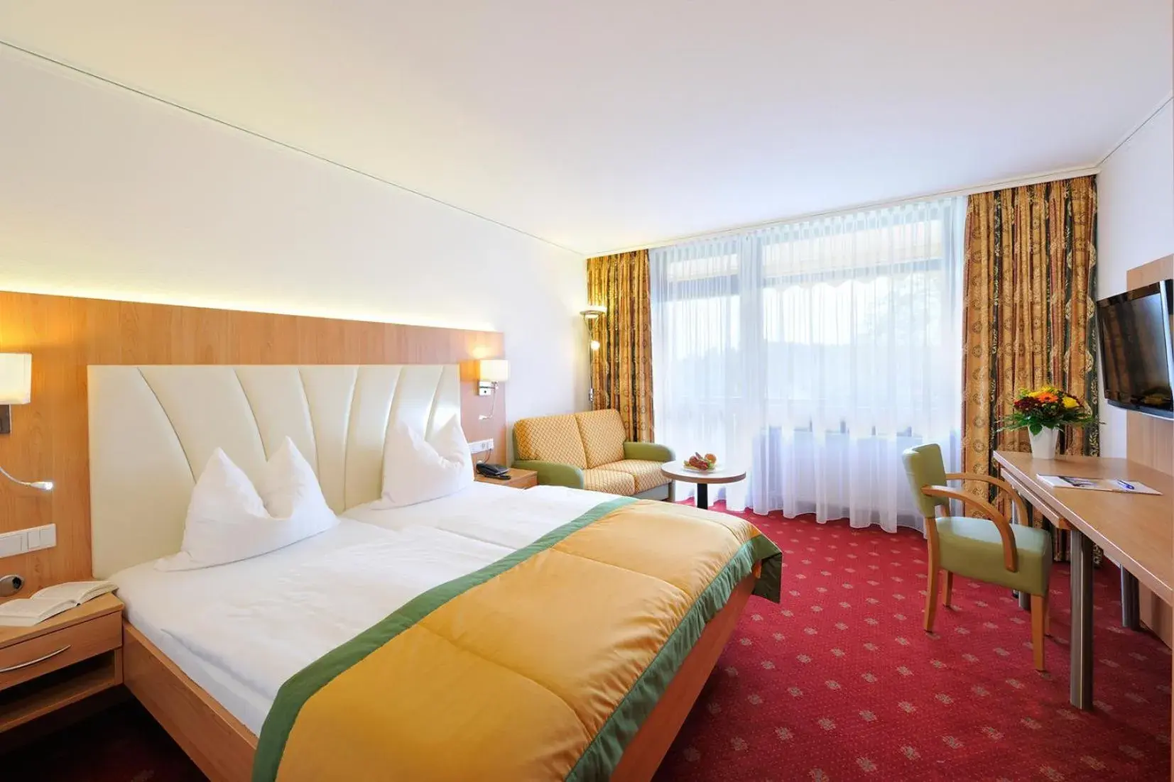 Photo of the whole room, Bed in Johannesbad Thermalhotel Ludwig Thoma