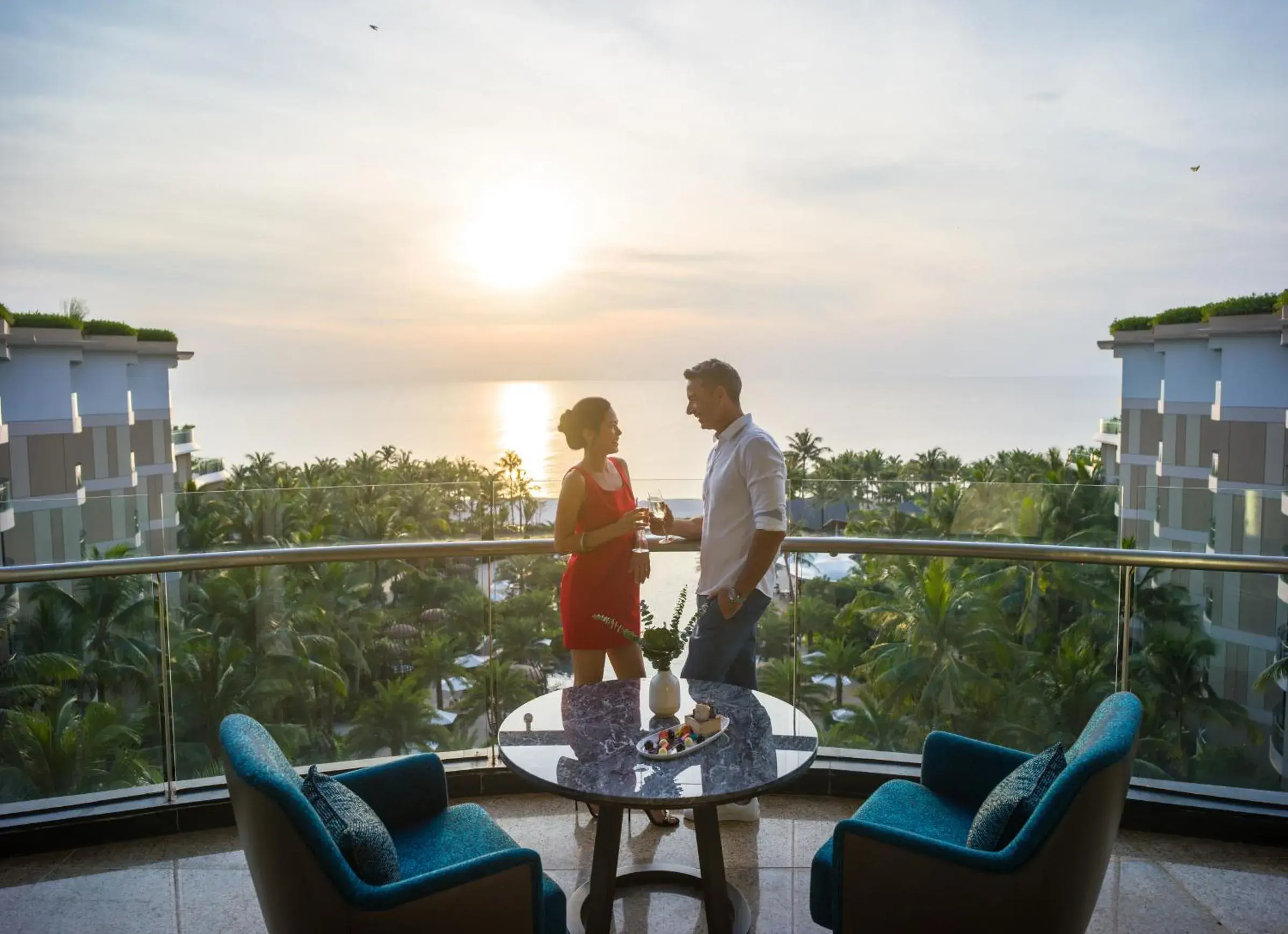 Balcony/Terrace in InterContinental Phu Quoc Long Beach Resort, an IHG Hotel