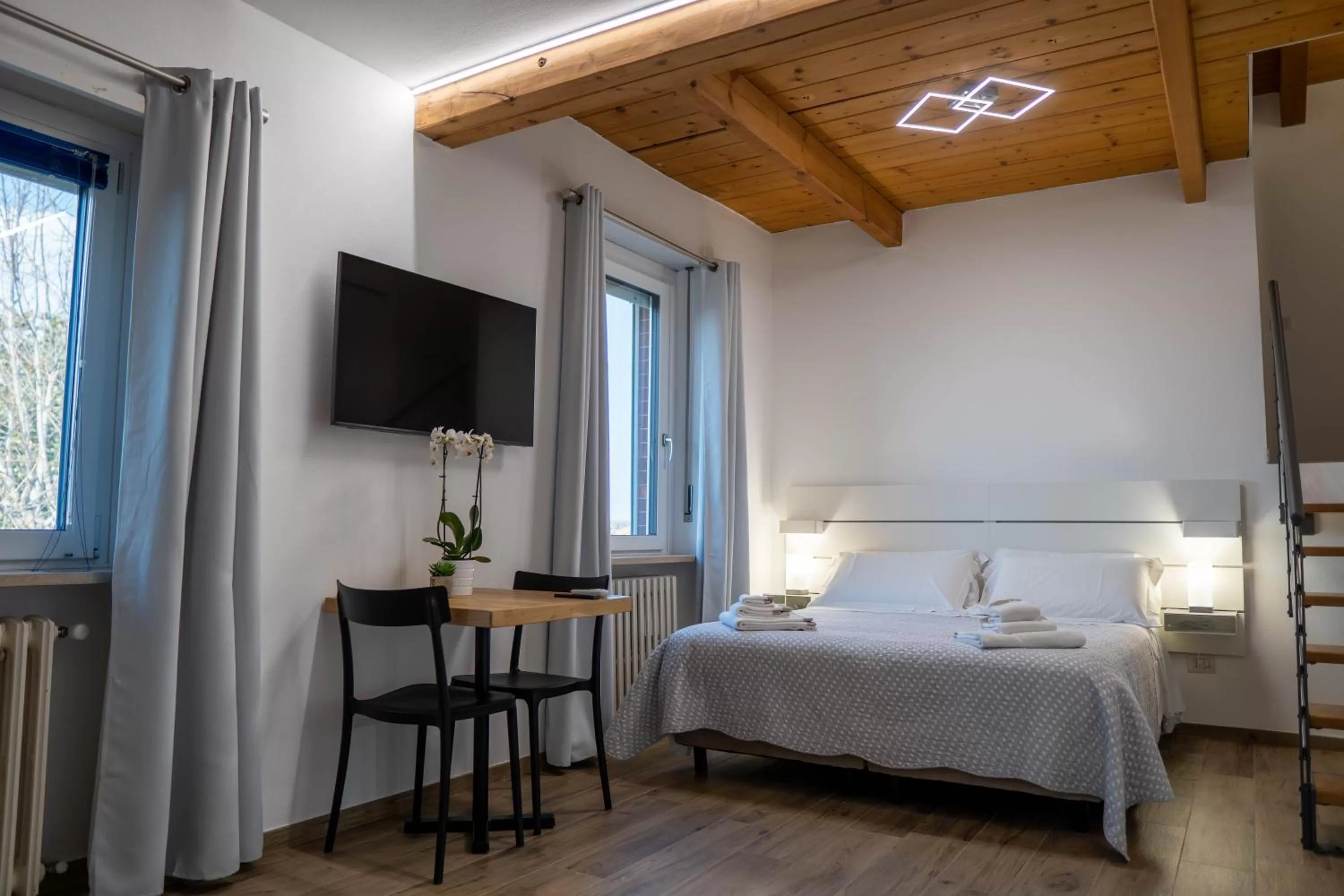 Photo of the whole room, Bed in Residence Le Palme