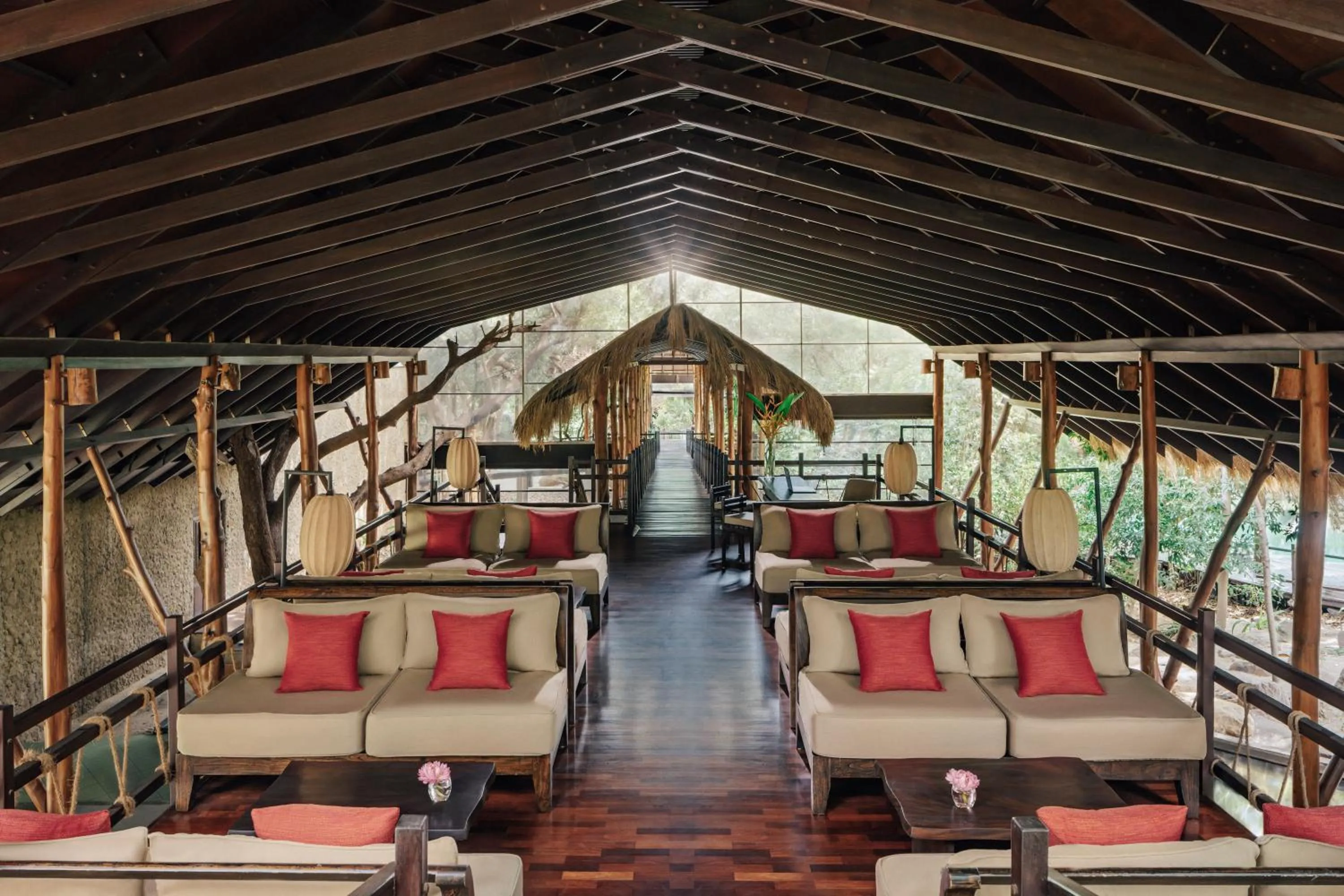 Lobby or reception in Uga Jungle Beach - Trincomalee