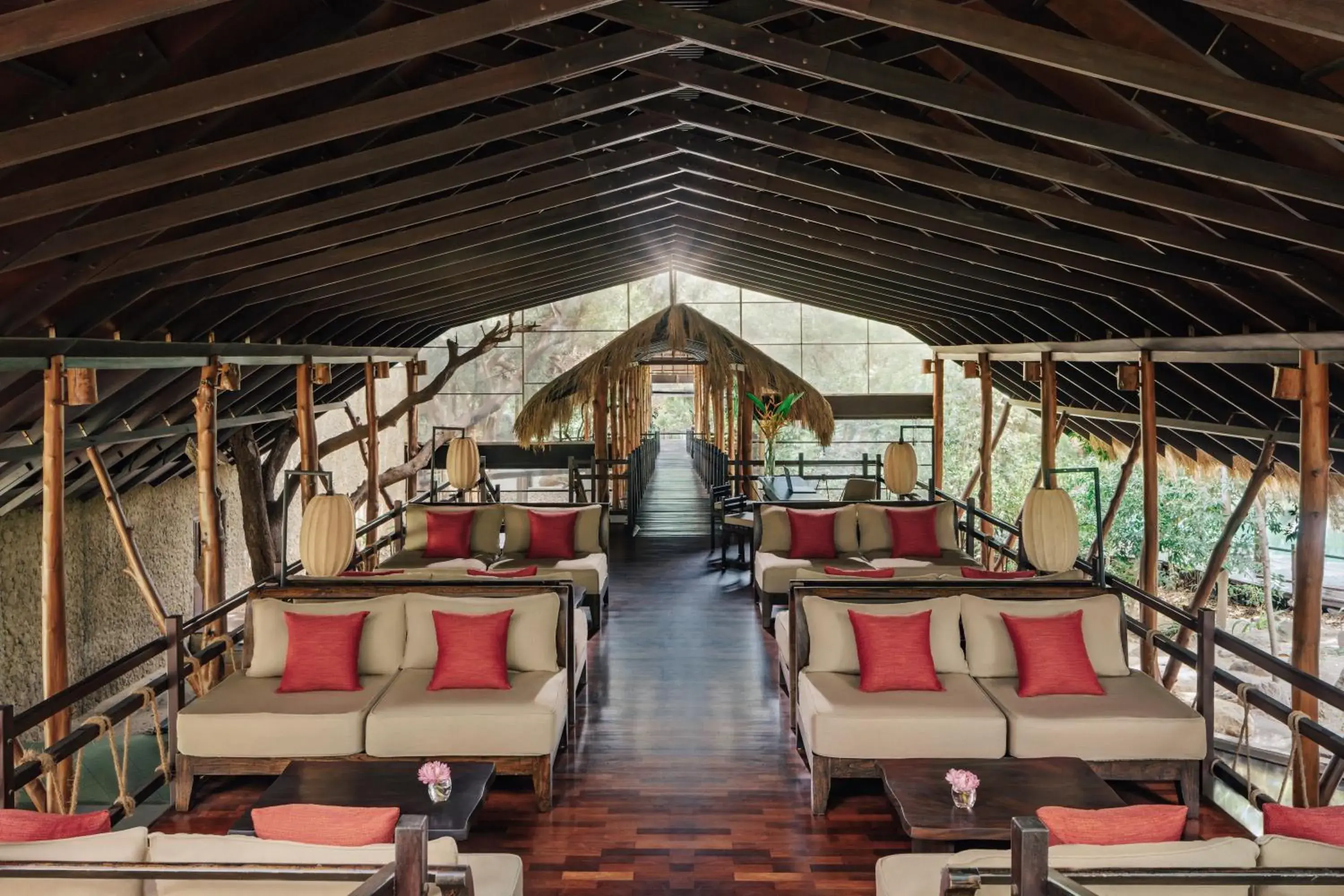 Lobby or reception in Uga Jungle Beach - Trincomalee Lobby or reception in Uga Jungle Beach - Trincomalee