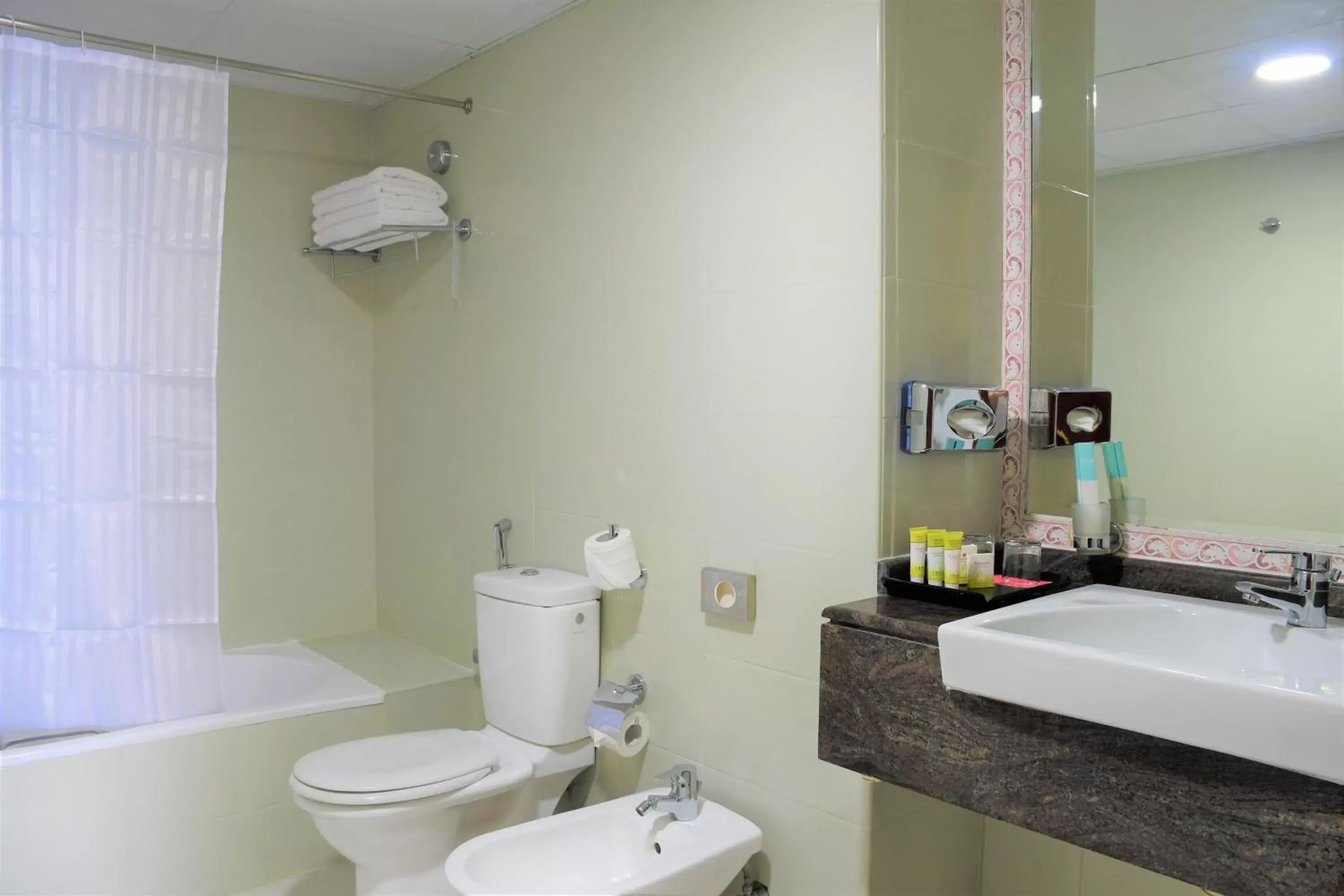 Shower, Bathroom in Ramada by Wyndham Beach Hotel Ajman