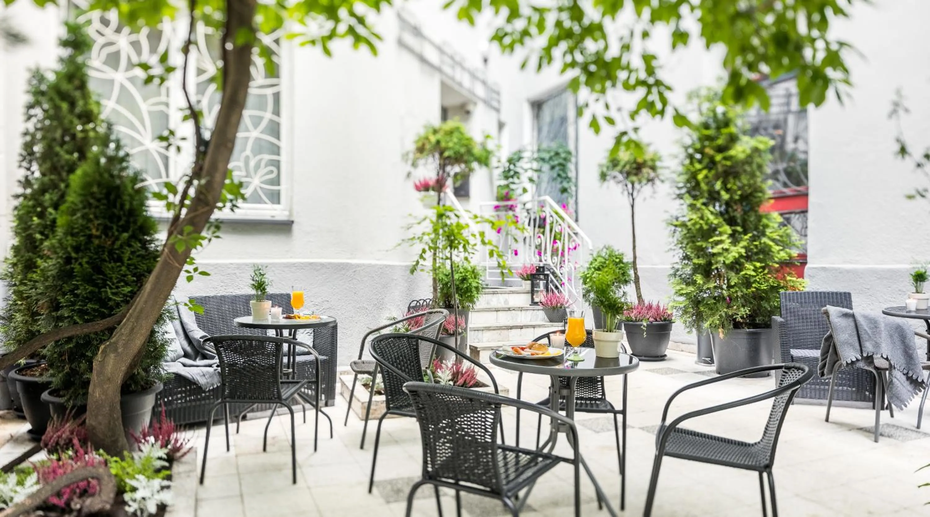 Garden in Apartamenty Platinia - komfortowe noclegi Kraków Stare Miasto