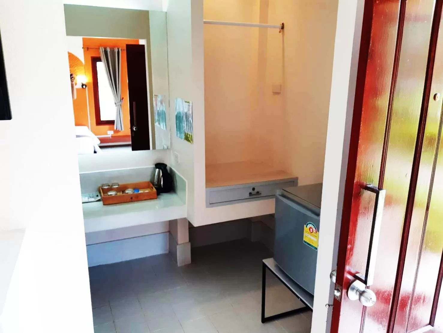 Bed in Panlaan Boutique Resort