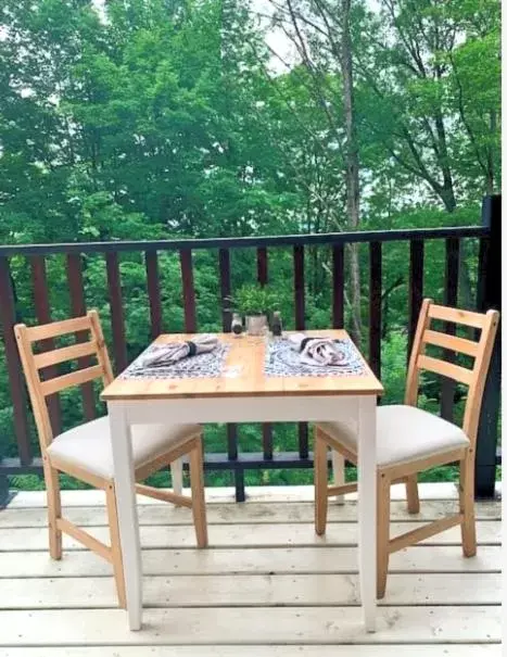 Patio in La Bohème - Bed & Breakfast