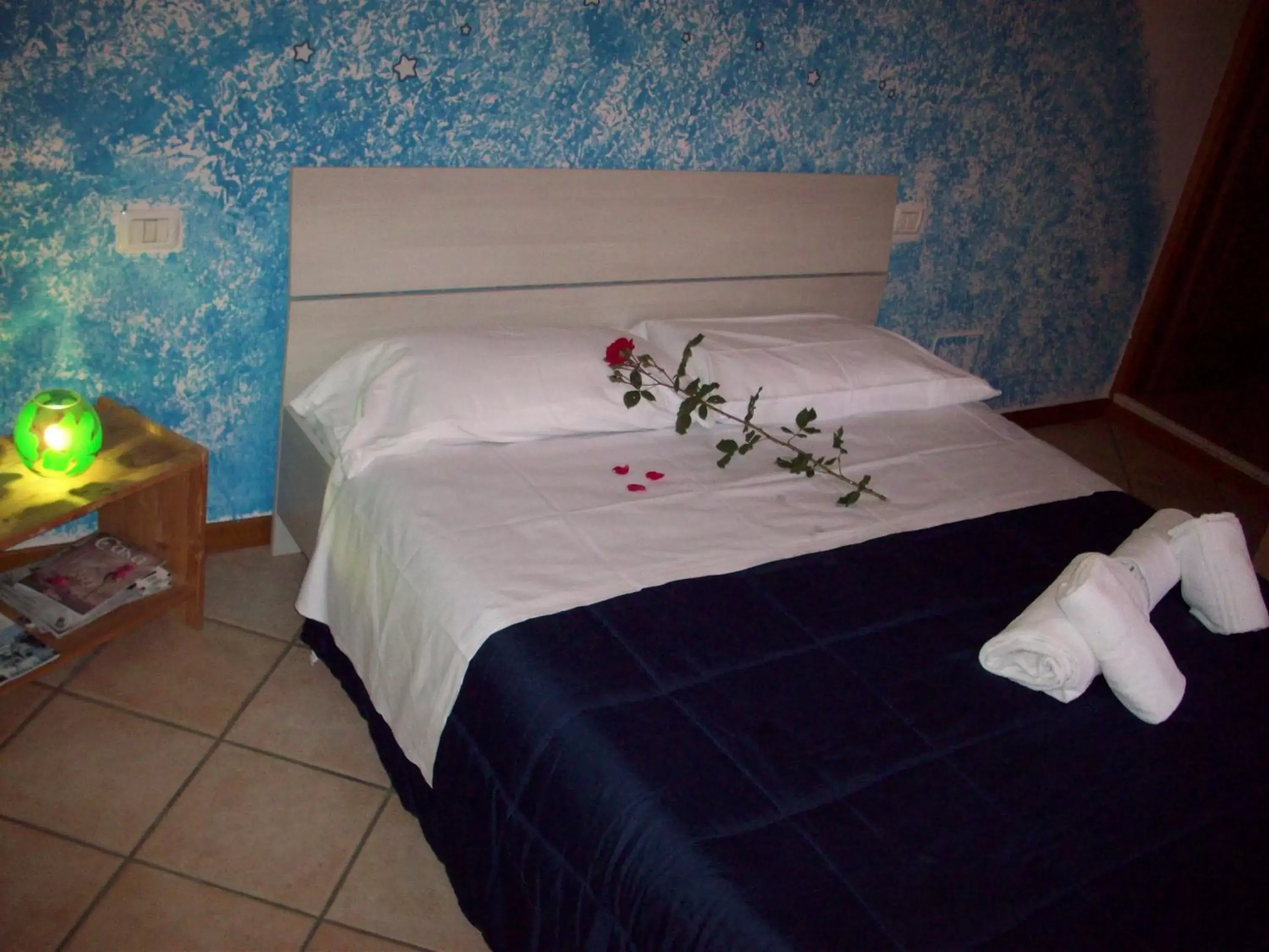 Bedroom, Bed in Zaffiro Blu Airport