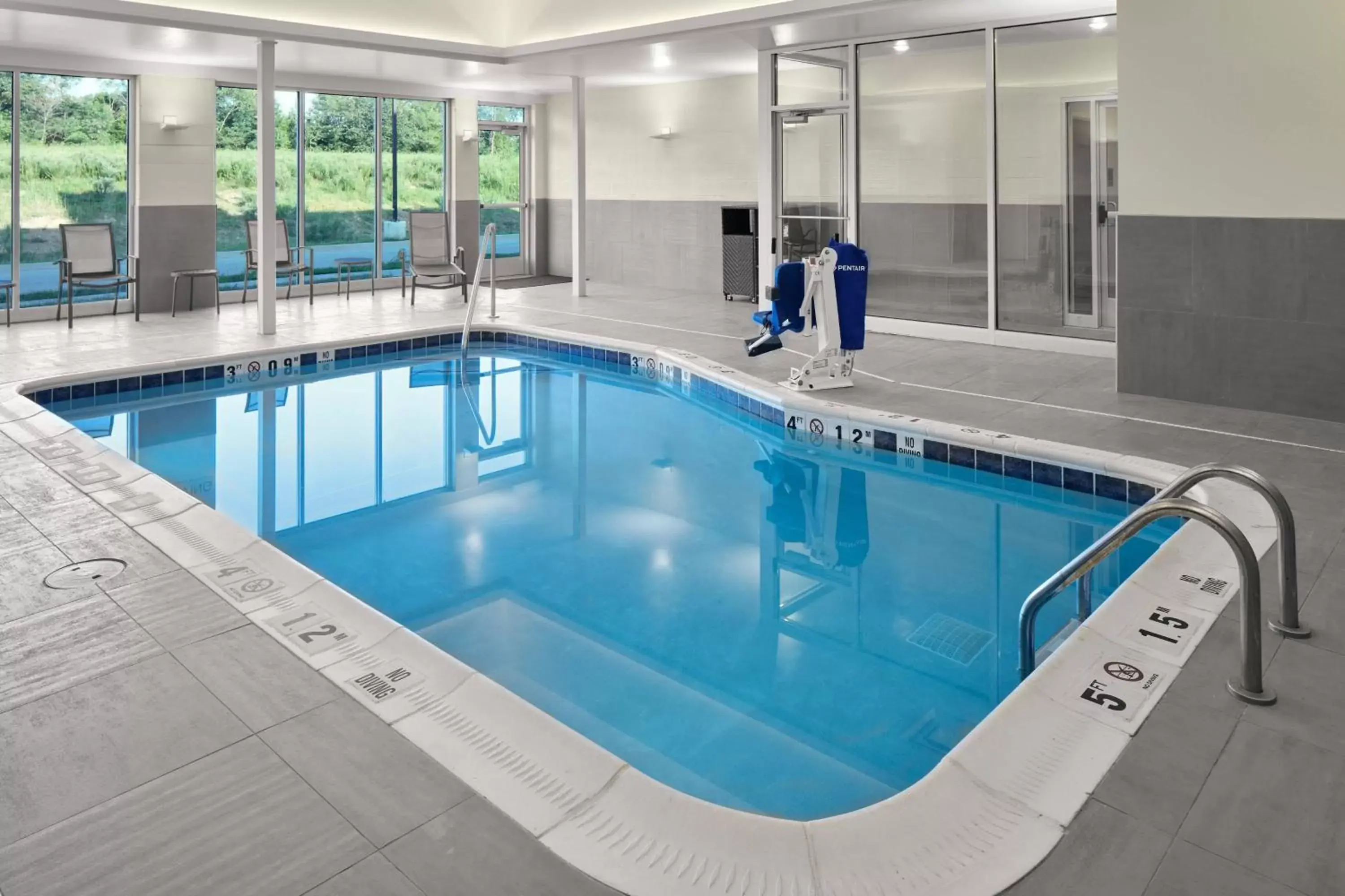 Swimming Pool in Fairfield Inn & Suites Louisville New Albany IN