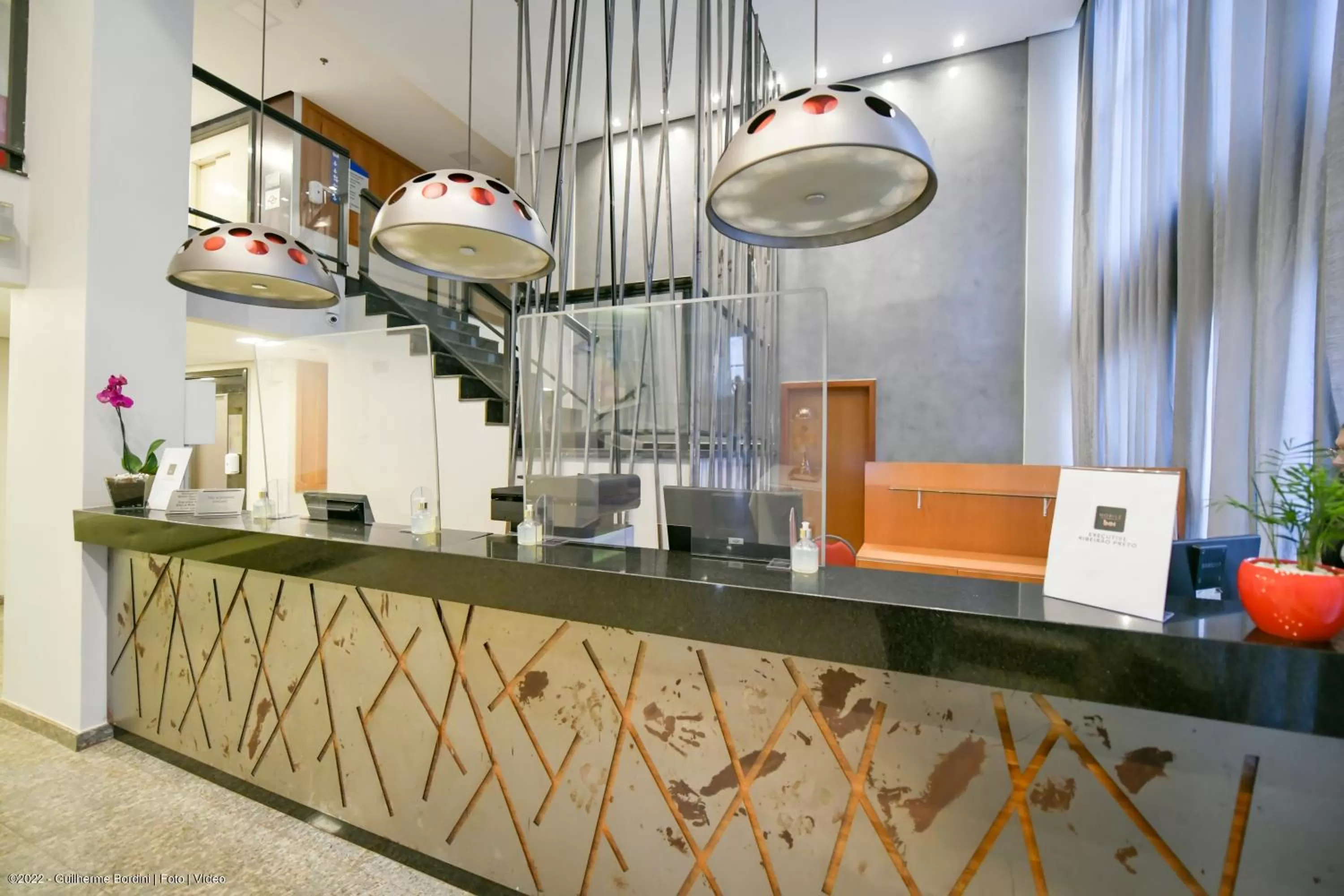 Lobby or reception in Nobile Inn Executive Ribeirao Preto