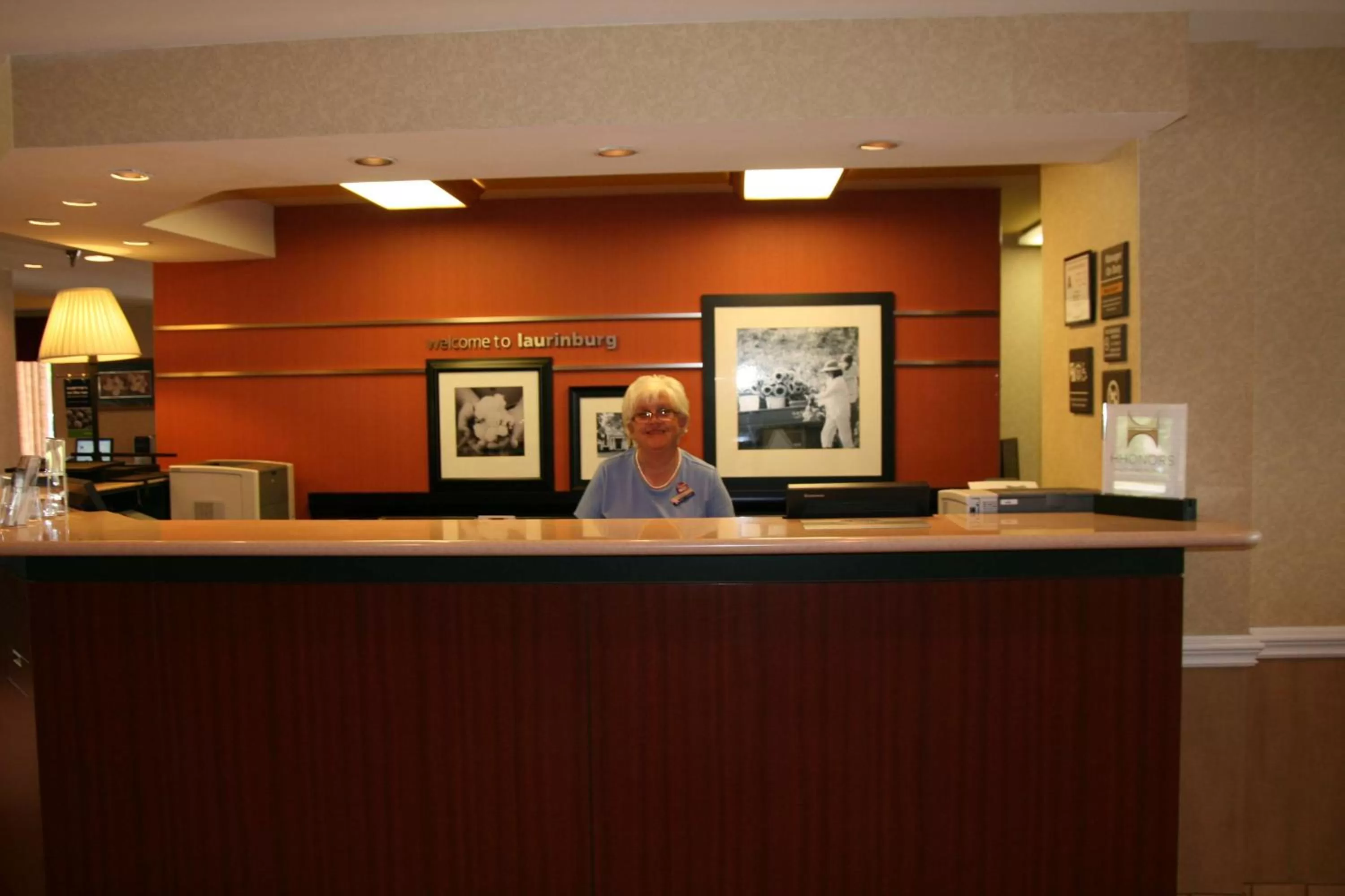 Lobby or reception in Hampton Inn Laurinburg