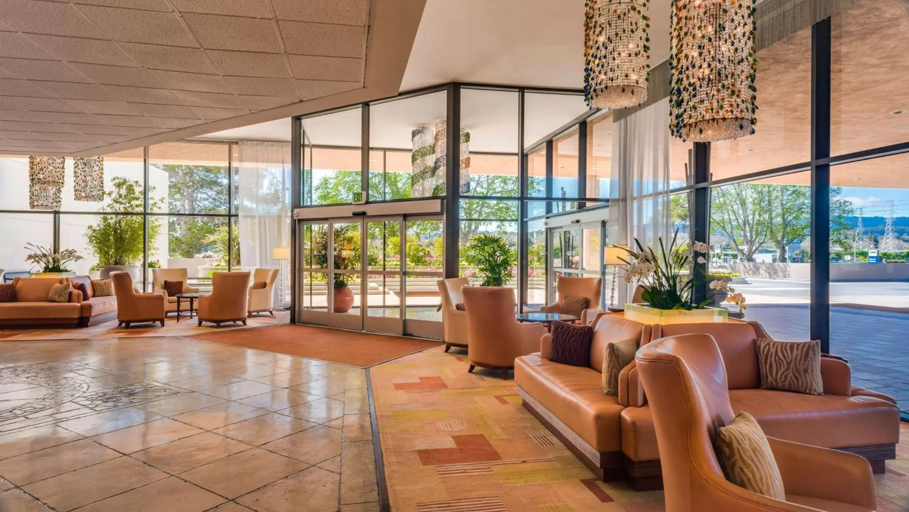 Lobby or reception, Lobby/Reception in Hilton San Francisco Airport Bayfront - No Resort Fee