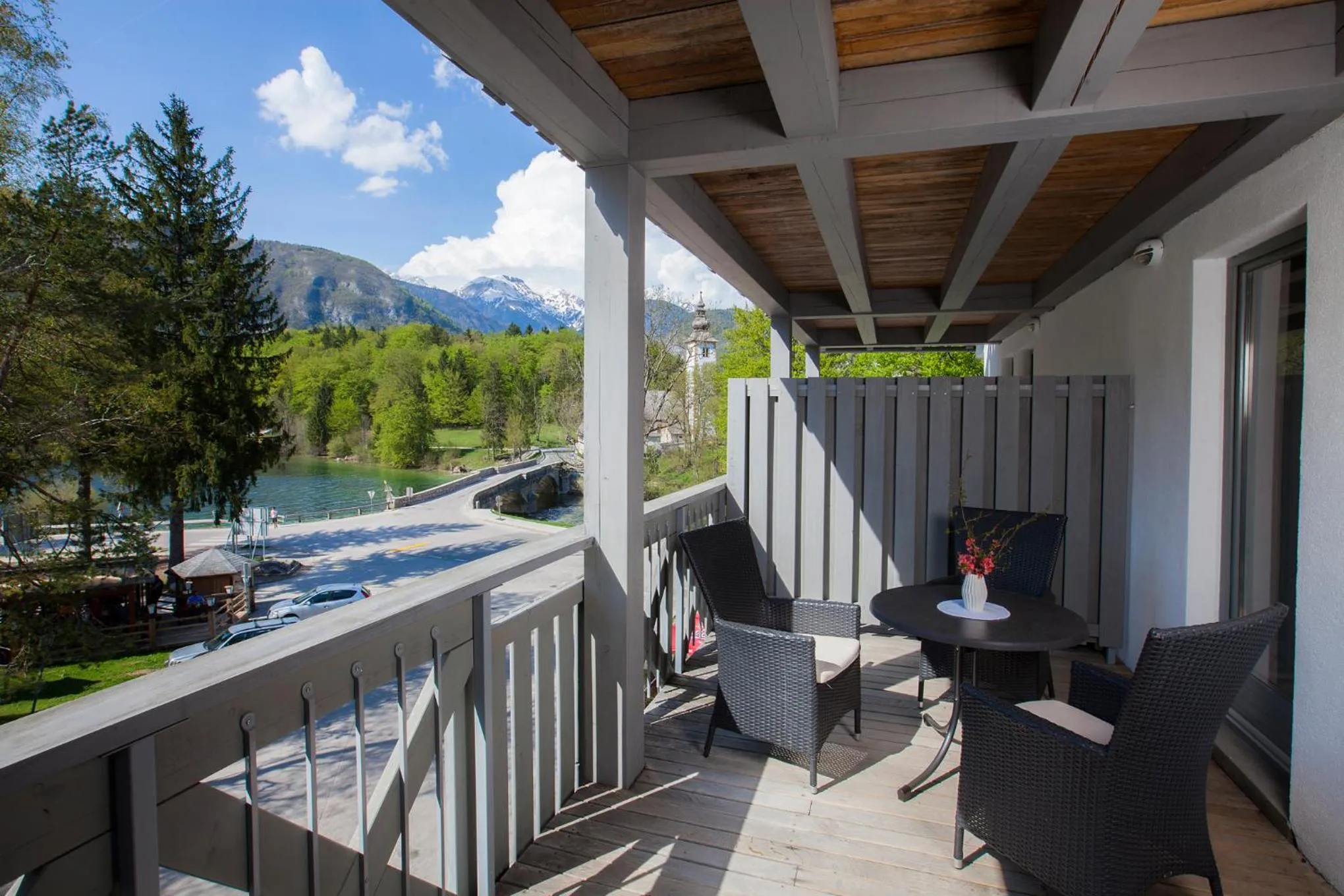 Balcony/Terrace in Hotel Jezero