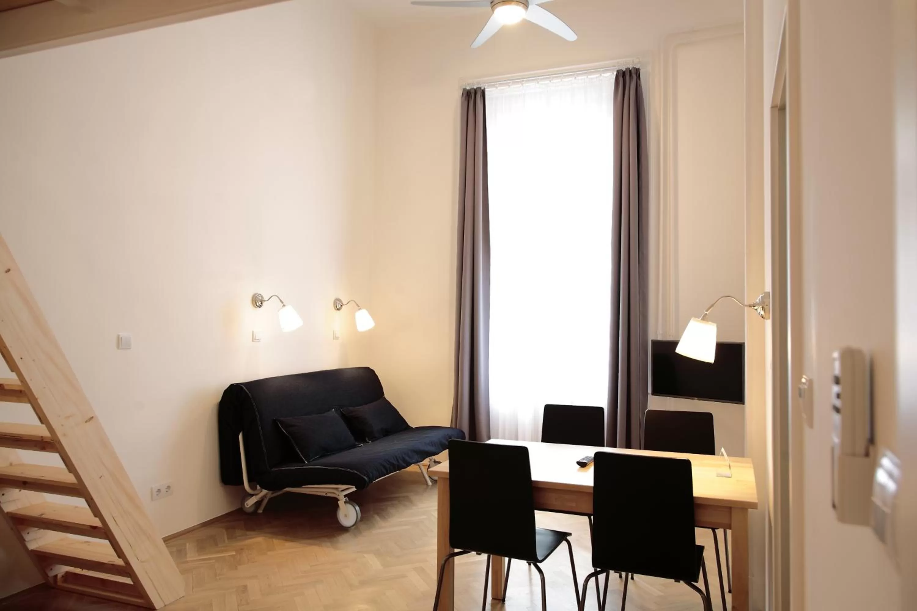 Living room in Maverick Apartments