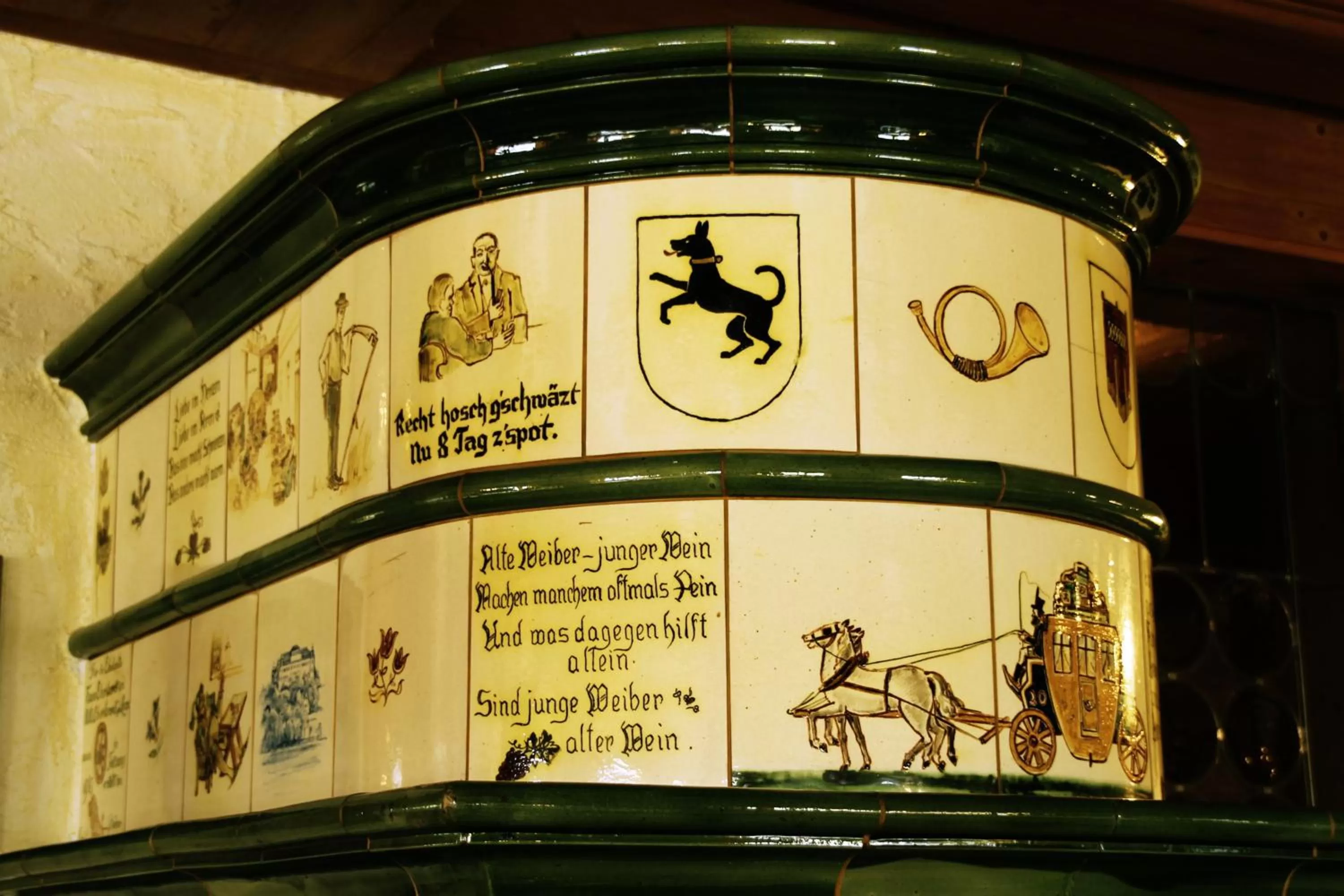 Decorative detail in Hotel Rad