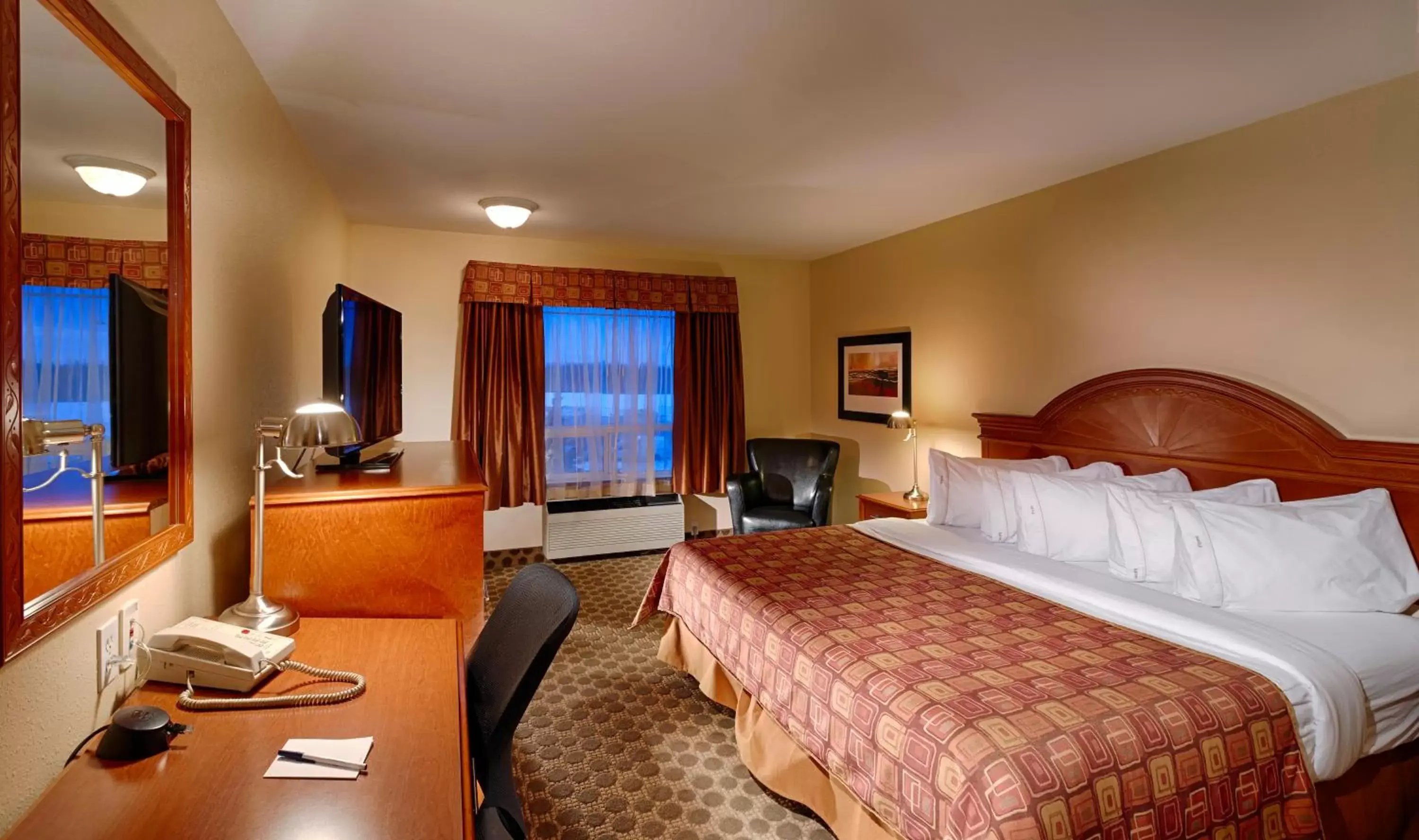 King Room in Canalta Rocky Mountain House King Room in Canalta Rocky Mountain House