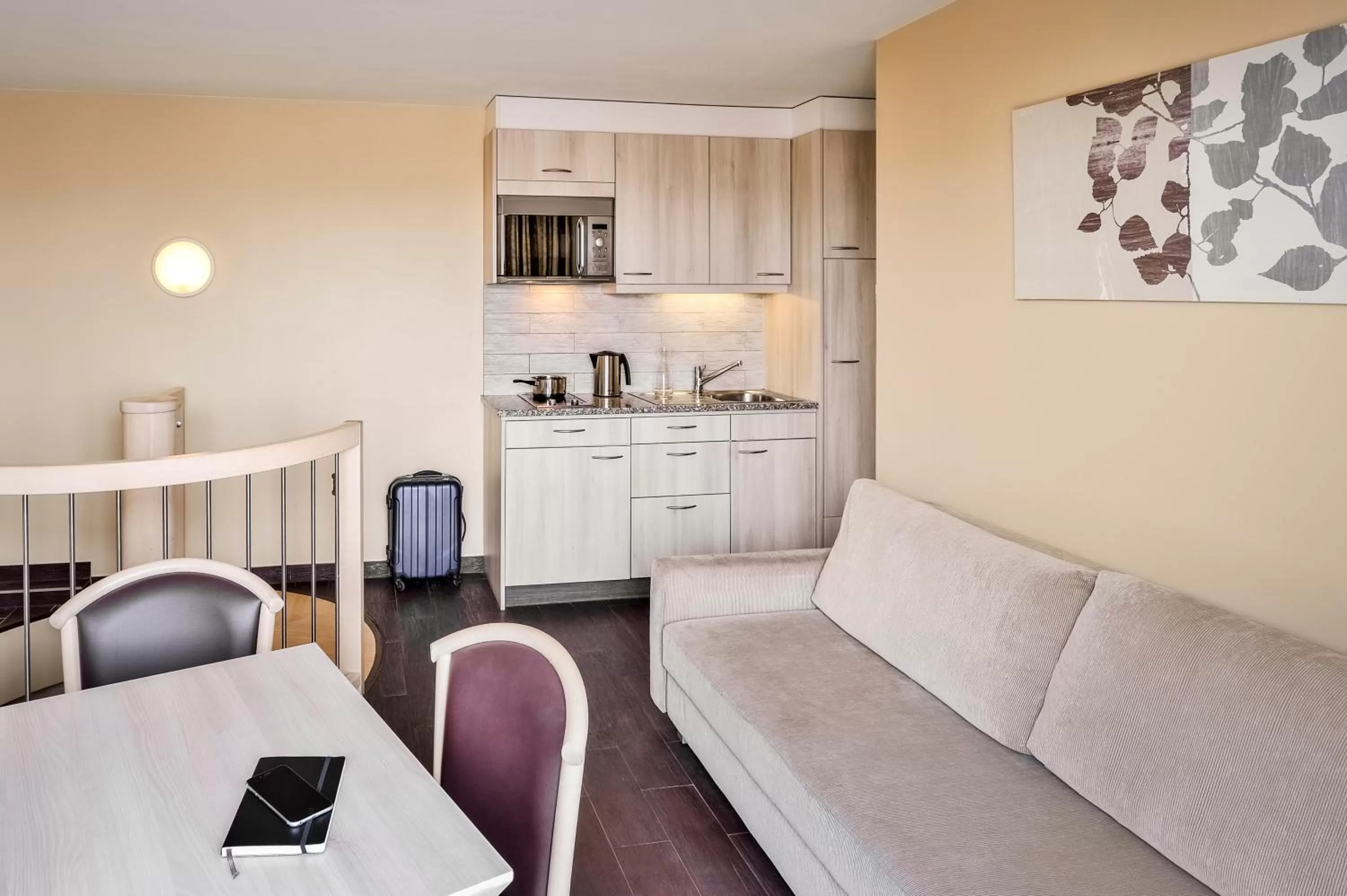 Living room in Aparthotel Adagio Genève Mont-Blanc