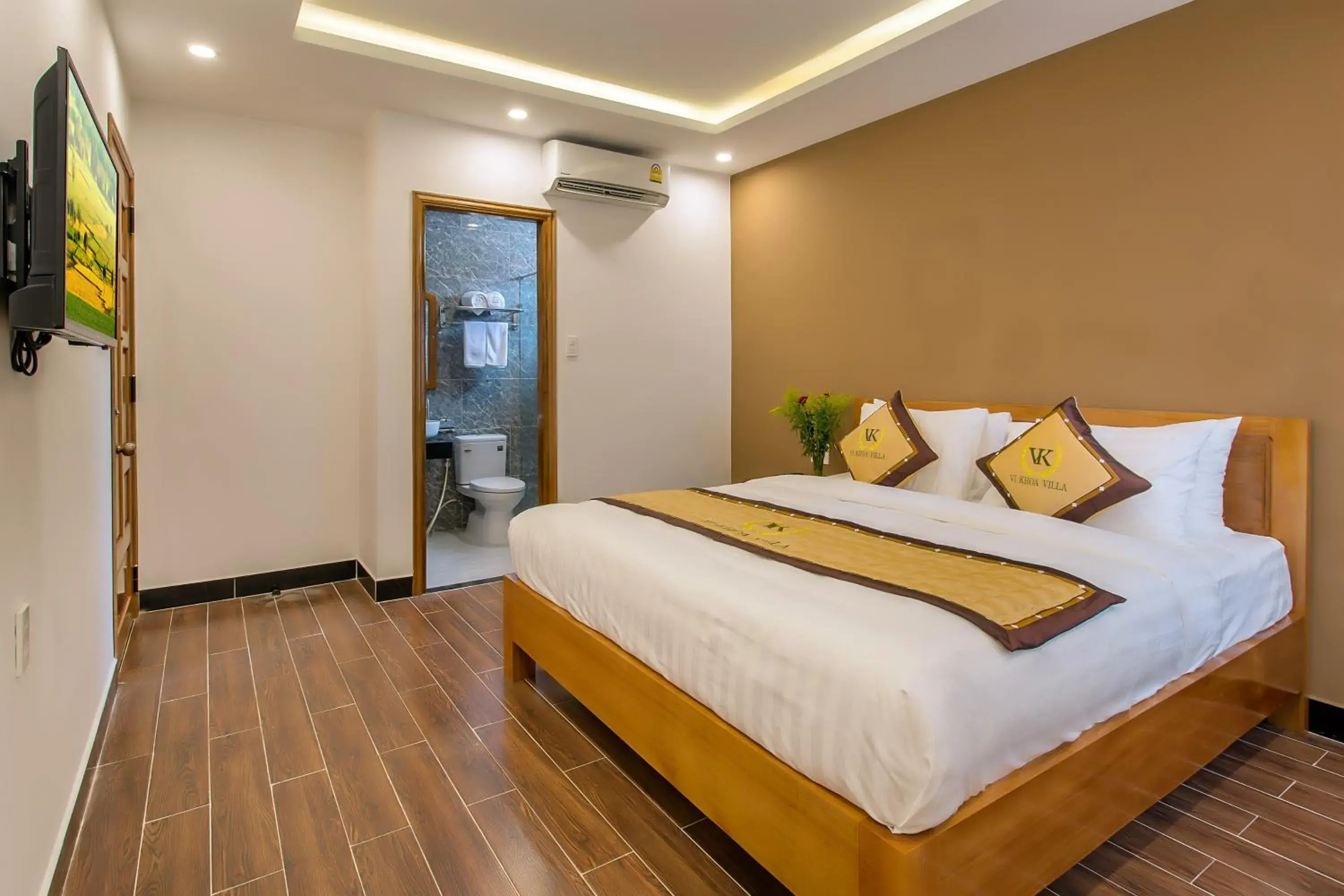 Bedroom, Bed in Hoi An Vi Khoa Villa