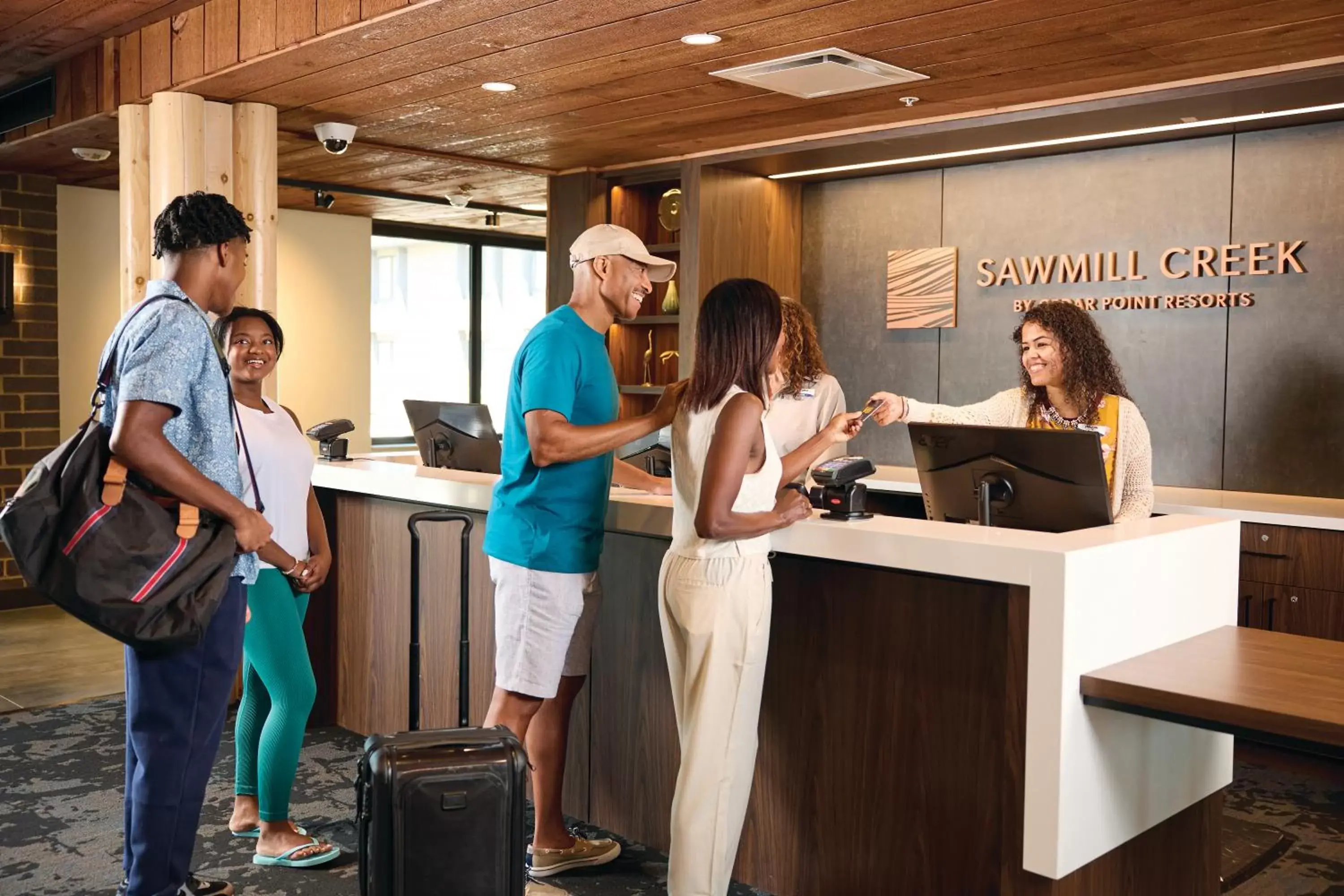 Lobby or reception in Sawmill Creek by Cedar Point Resorts