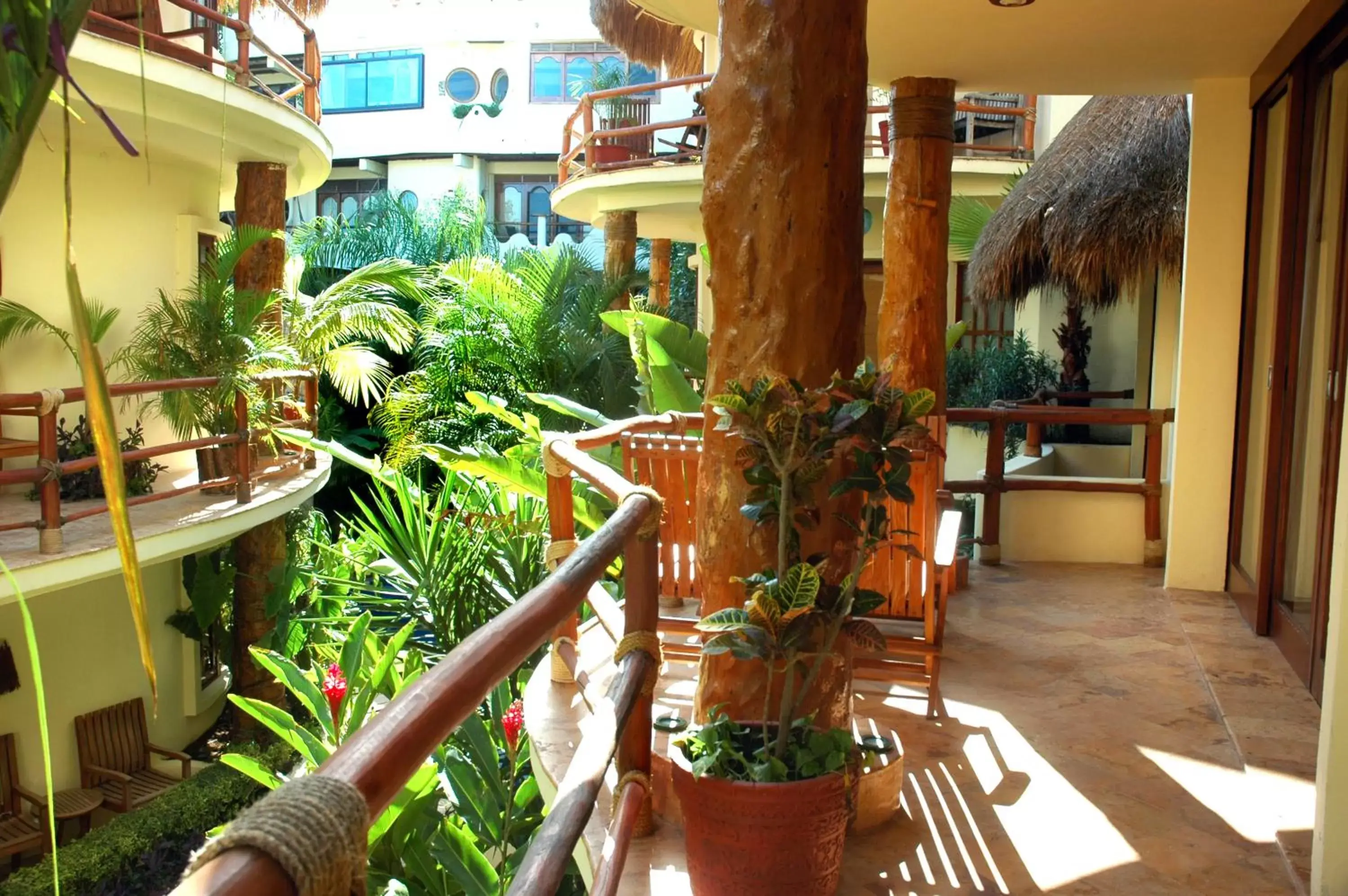 Balcony/Terrace in Villas Sacbe Condo Hotel and Beach Club