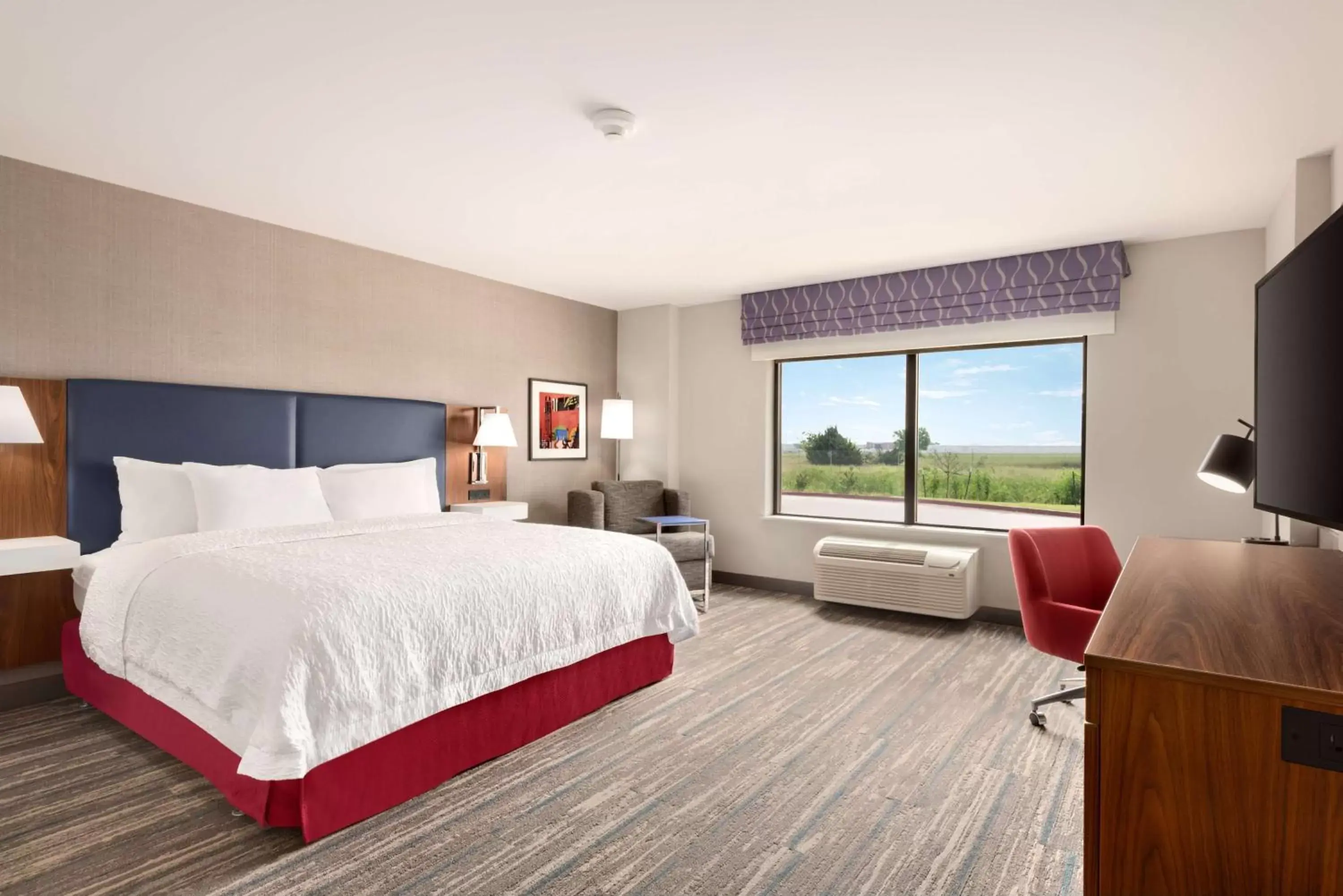 Bed in Hampton Inn & Suites Norman-Conference Center Area, Ok Bed in Hampton Inn & Suites Norman-Conference Center Area, Ok