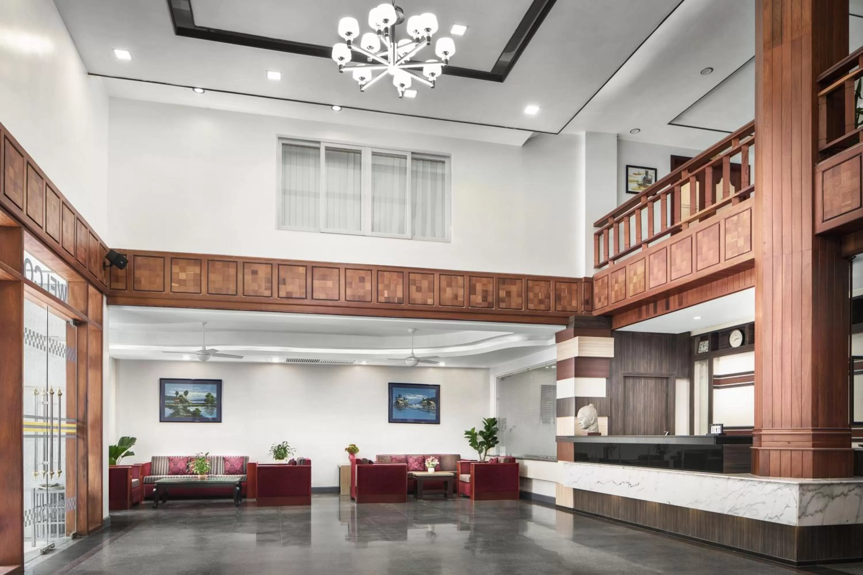 Lobby or reception in Ohana Phnom Penh Palace Hotel