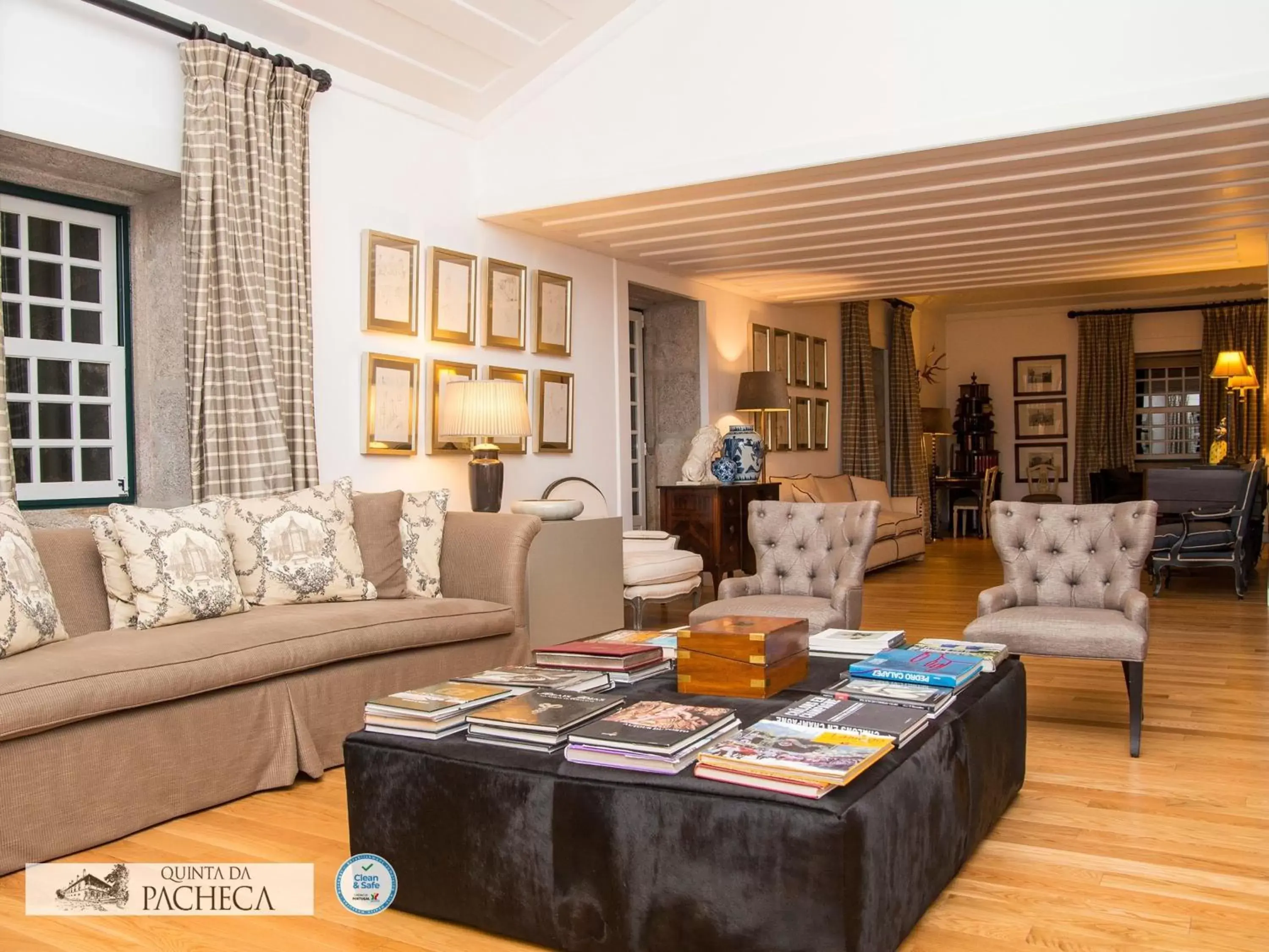 Seating Area in The Wine House Hotel - Quinta da Pacheca