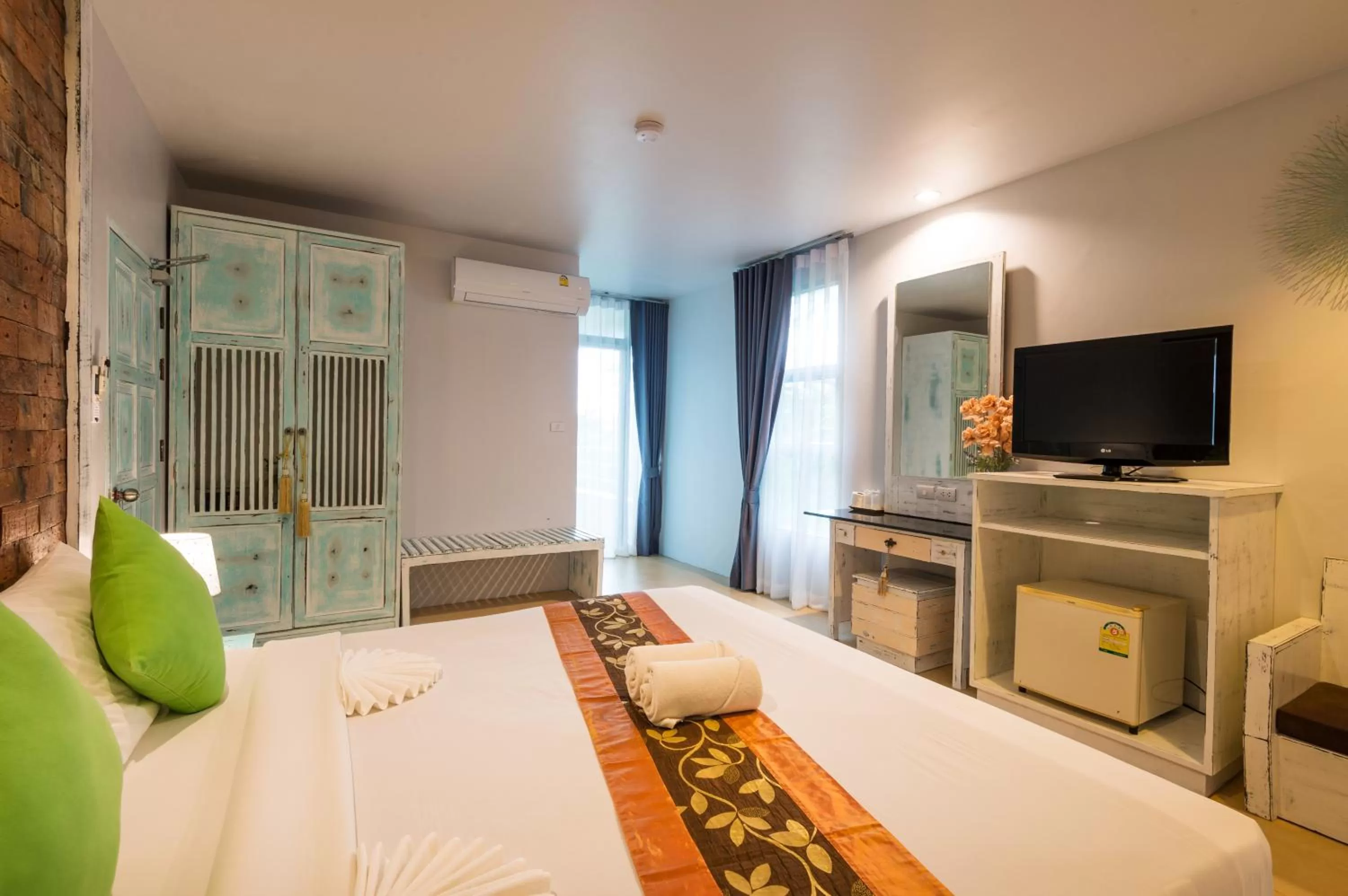 Bedroom, Bed in Baan Ban Dalay