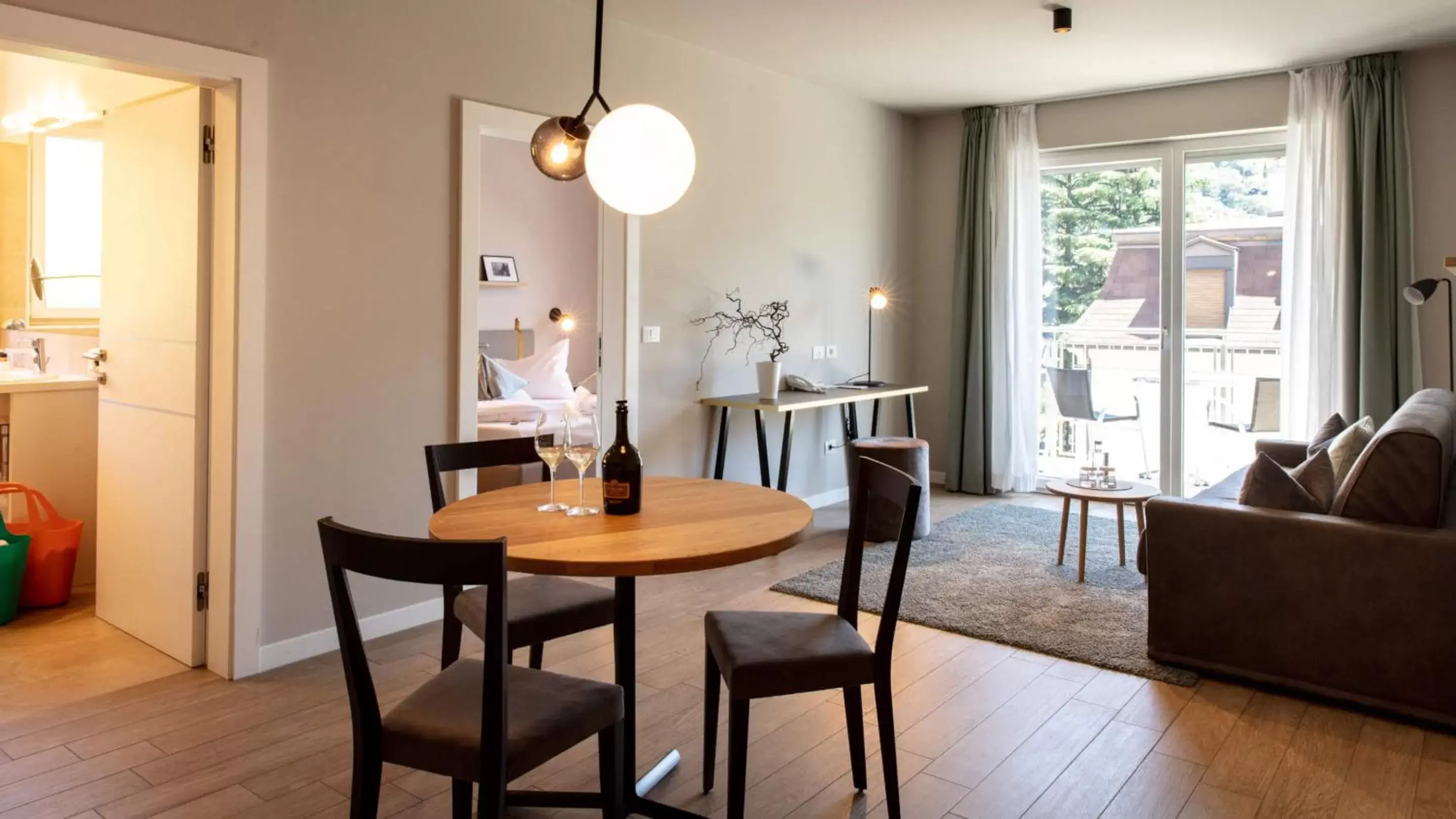 Living room, Seating Area in City Hotel Merano