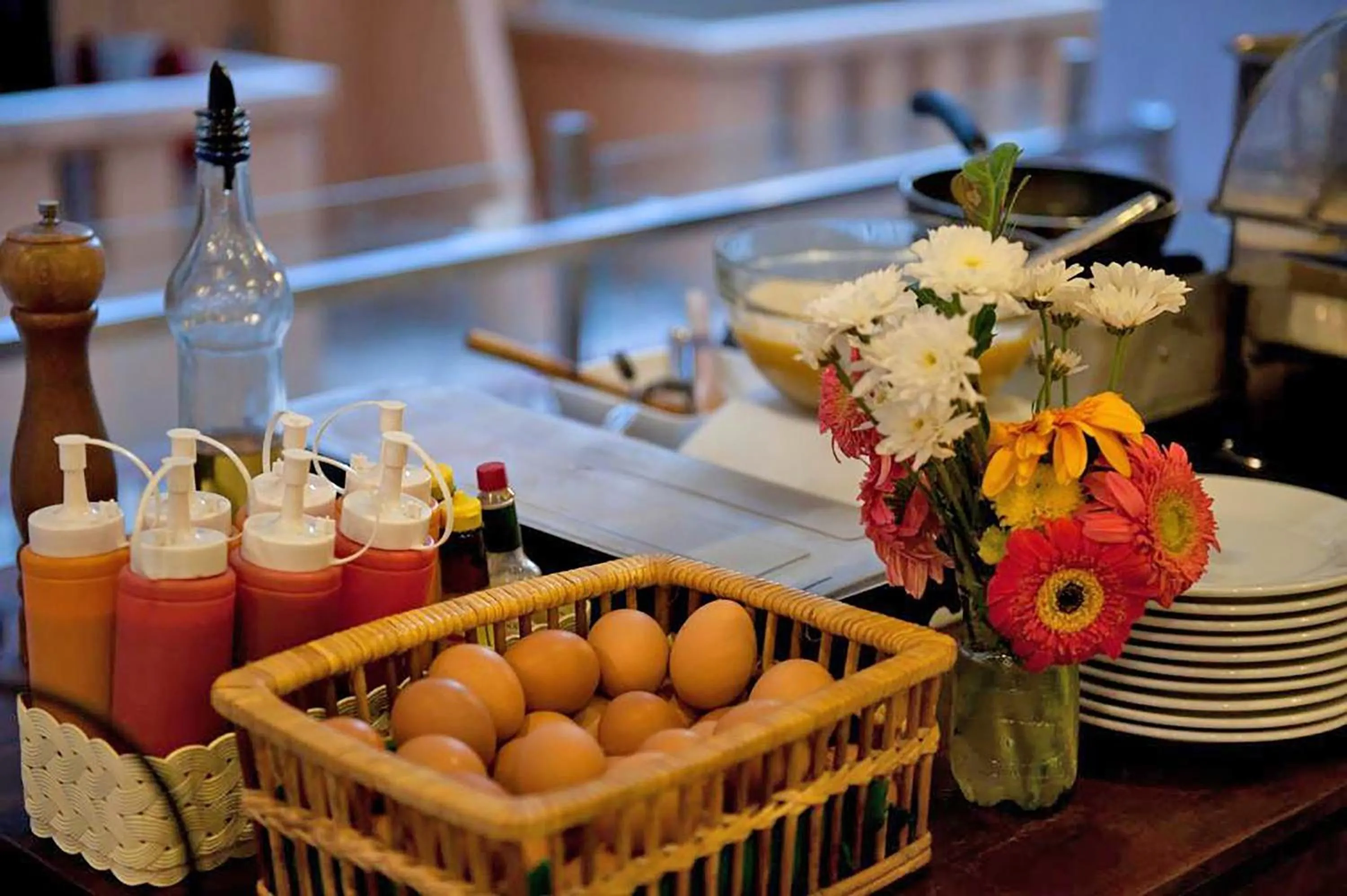 Food and drinks in Gu Hotel Patong