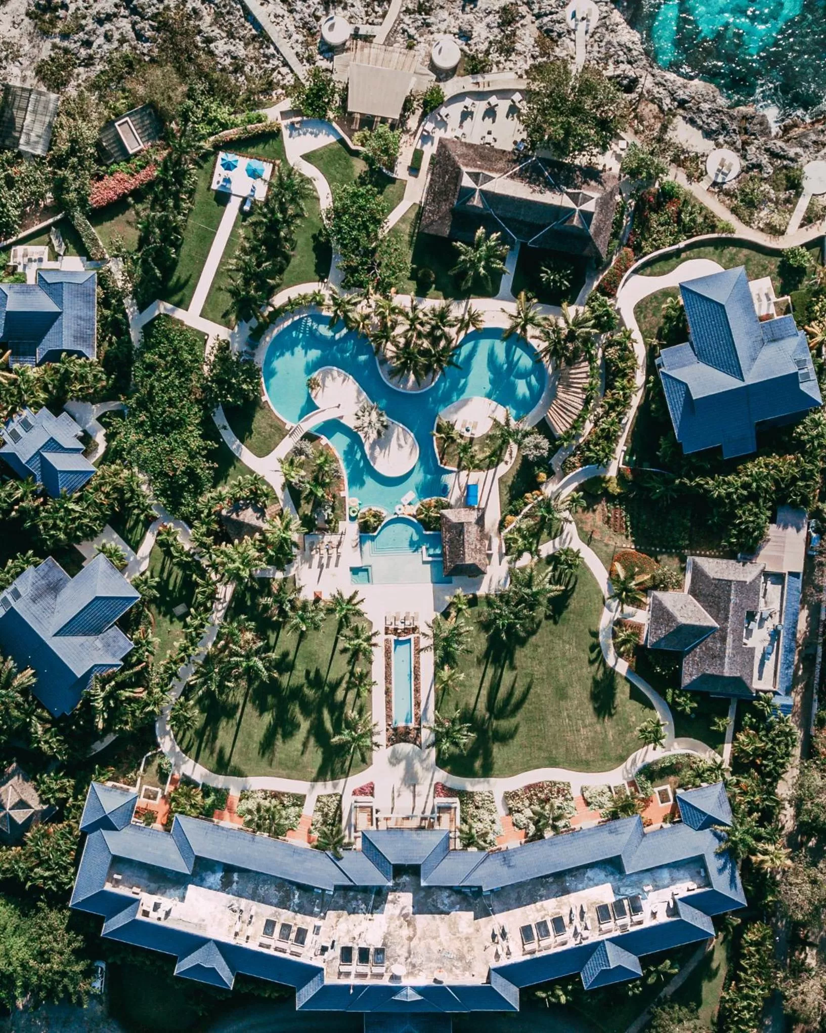 Bird's eye view in The Cliff Hotel