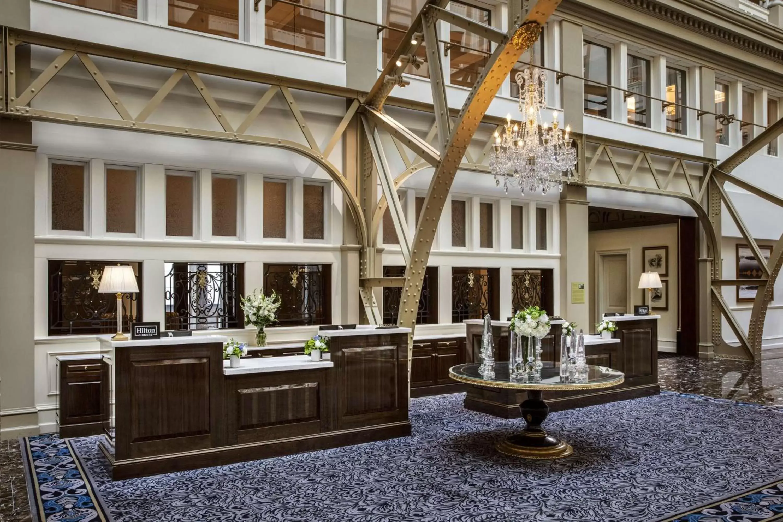 Lobby or reception in Waldorf Astoria Washington DC
