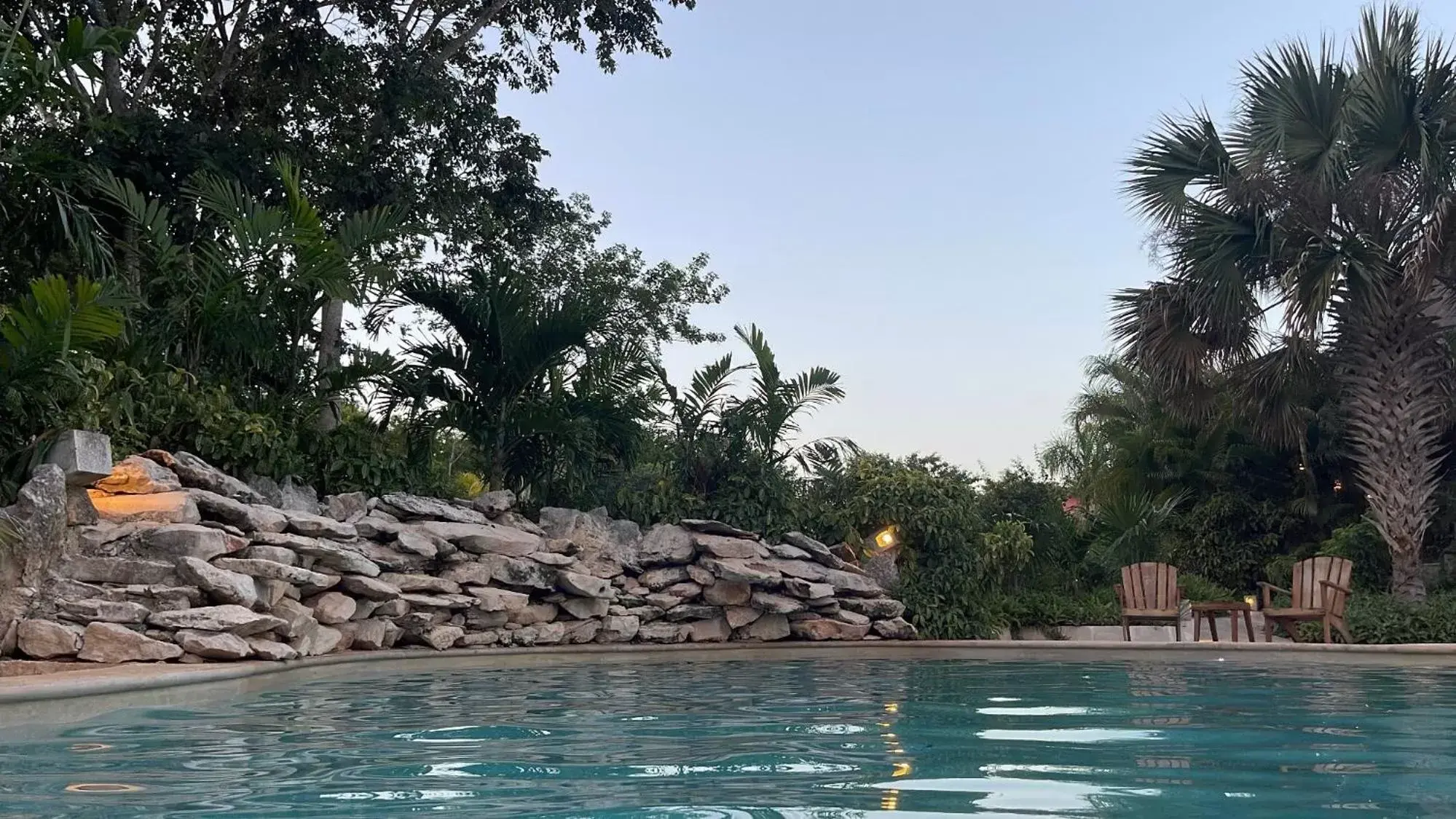 Swimming Pool in Hacienda María Elena Yucatán