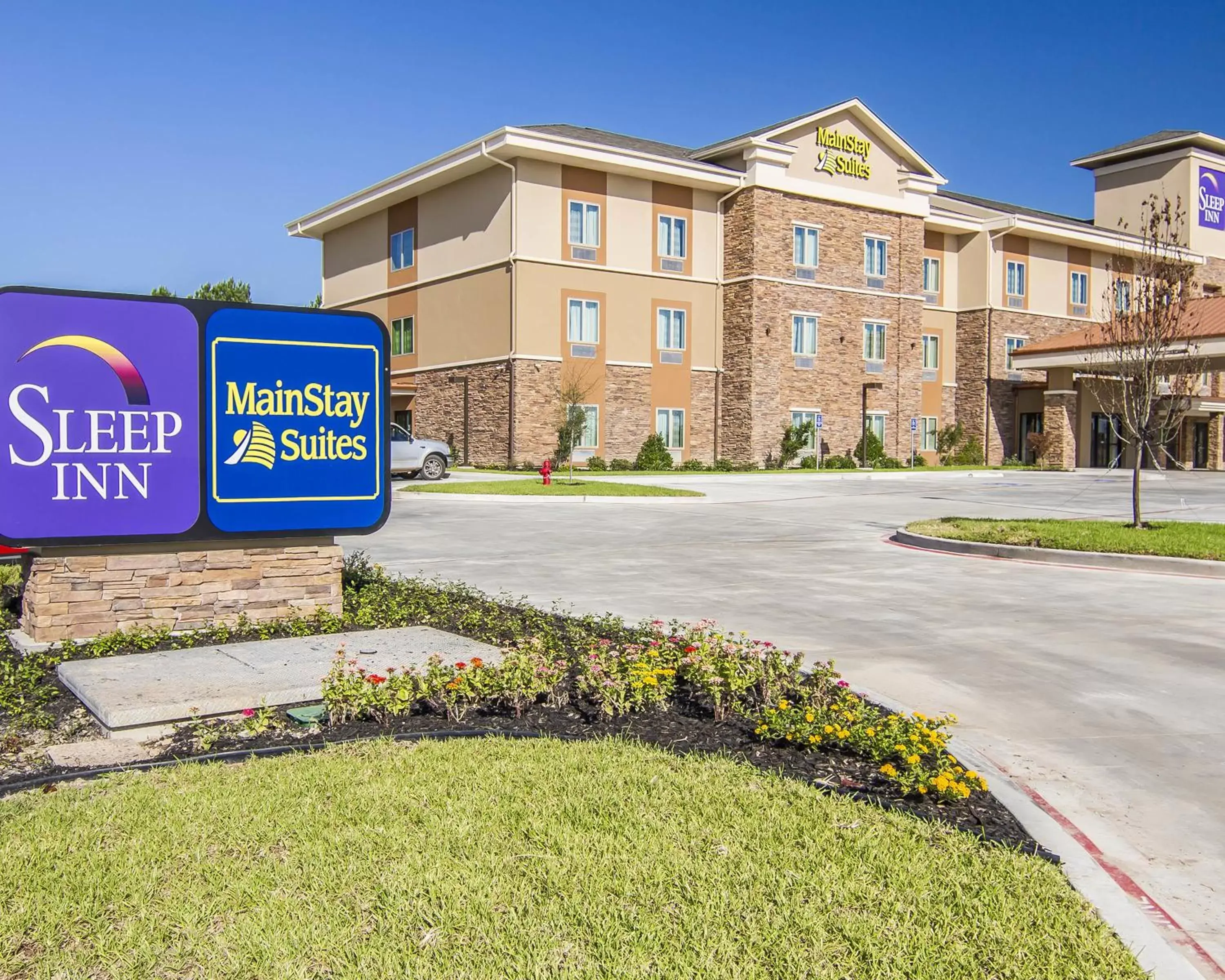 Bird's eye view, Property Building in Sleep Inn Lufkin