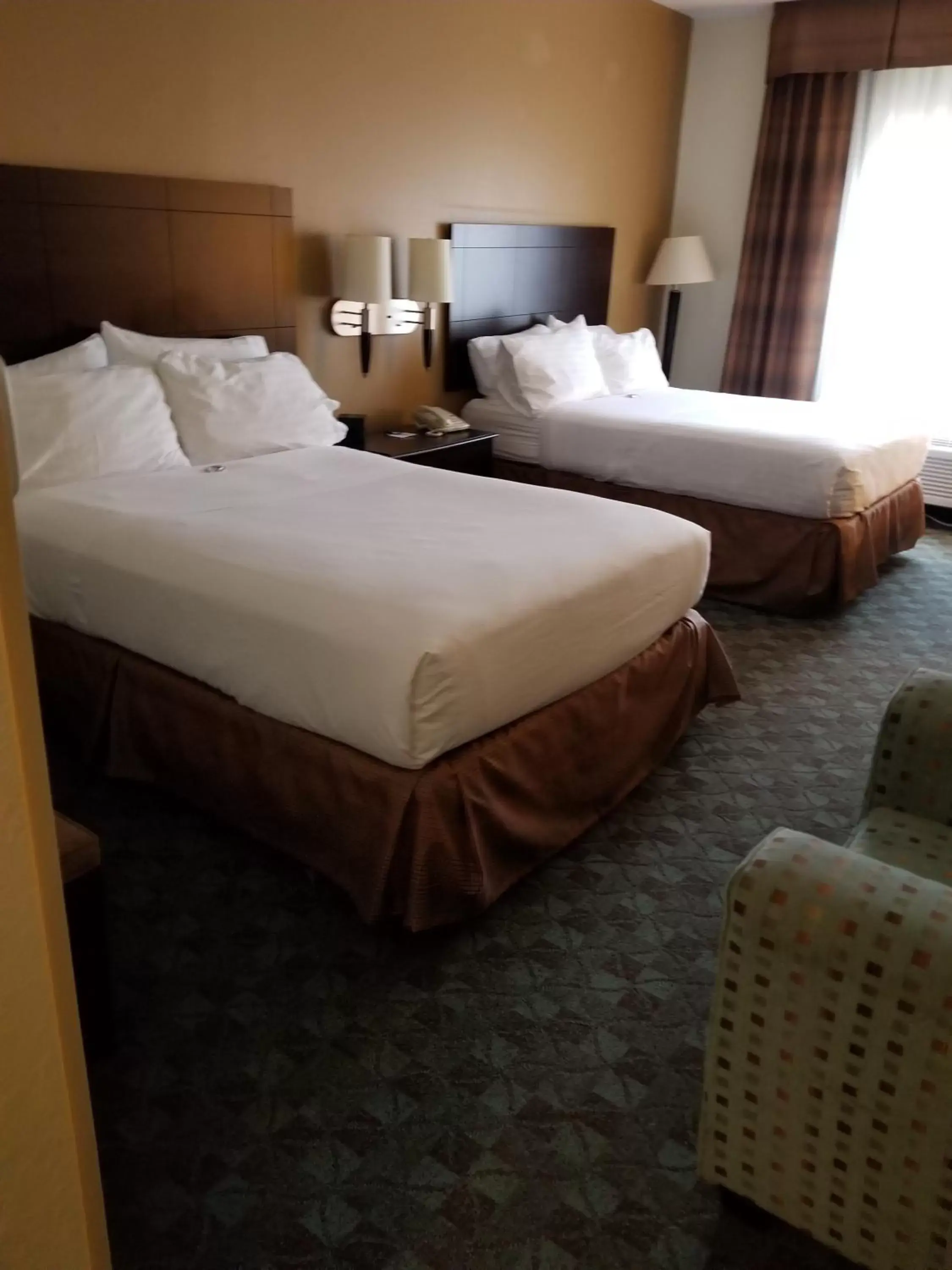 Bed in Holiday Inn Express Hotel & Suites Canton, an IHG Hotel