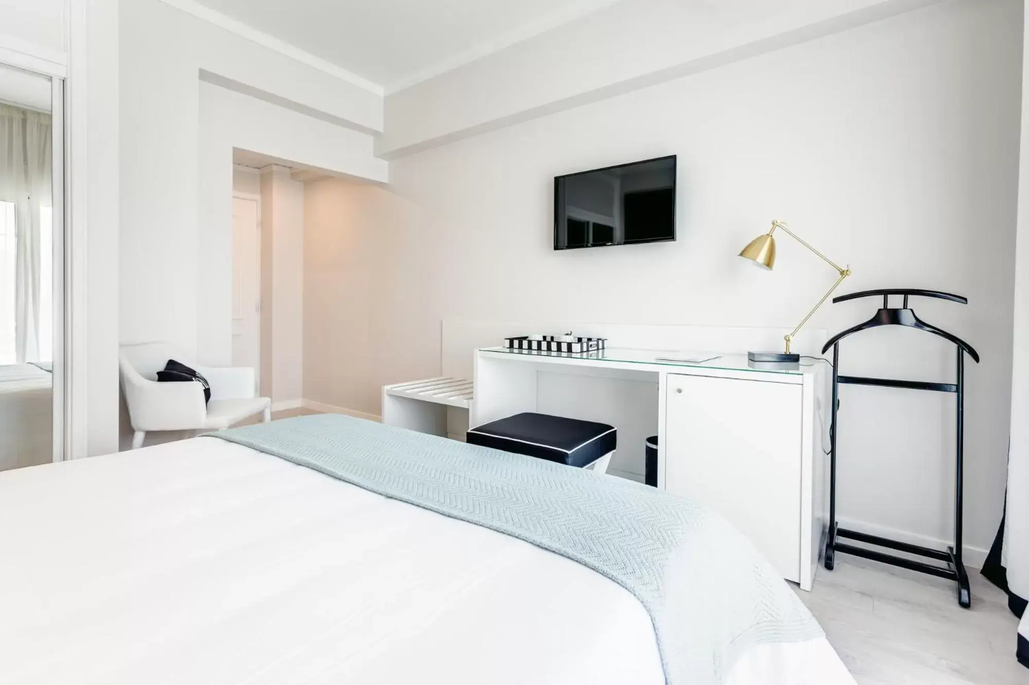 Bed in Hotel Cristal Marinha