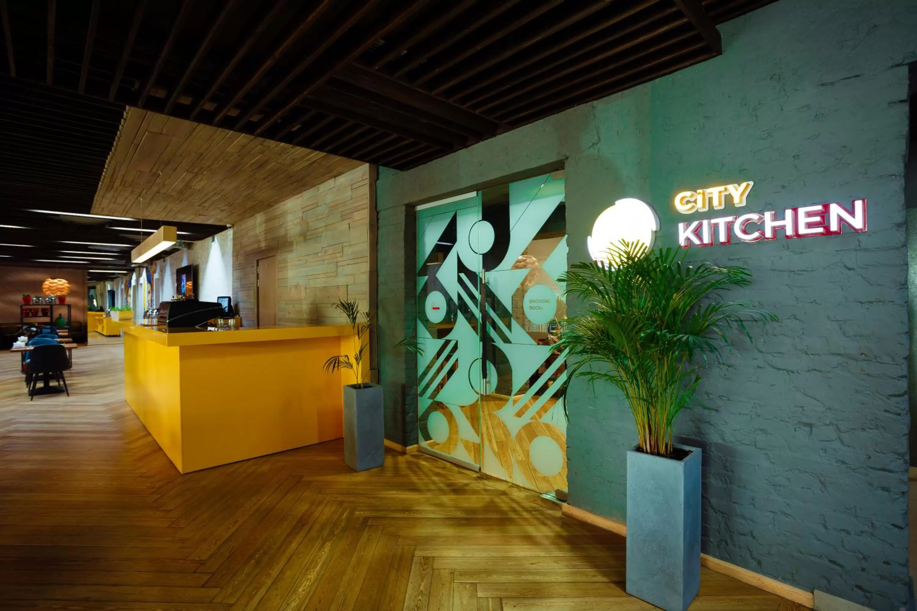 Lobby/Reception in City Hotel Shymkent