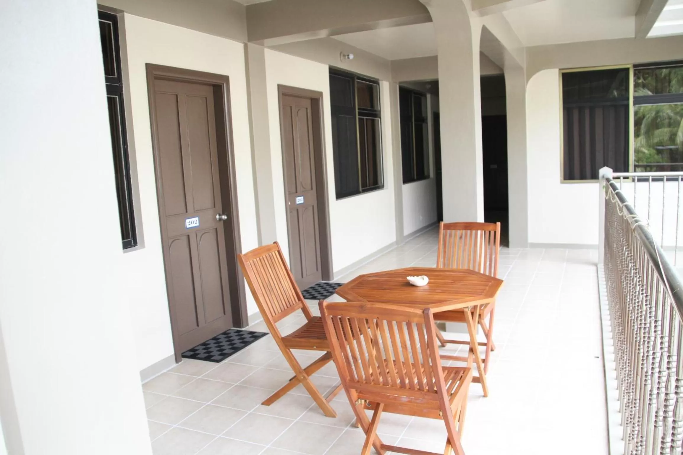 Balcony/Terrace in DW Motel