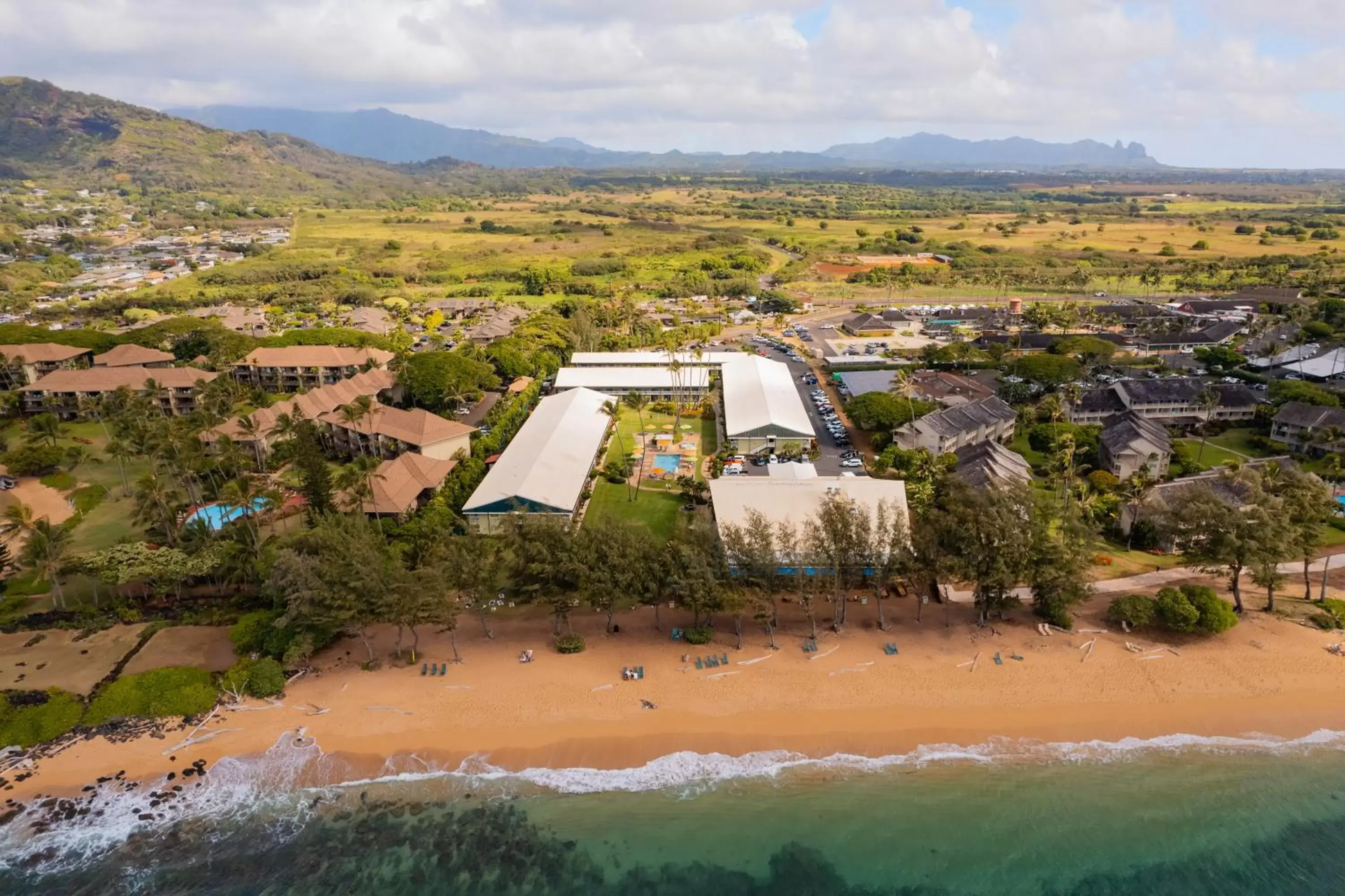 Bird's-eye View in Kauai Shores Hotel