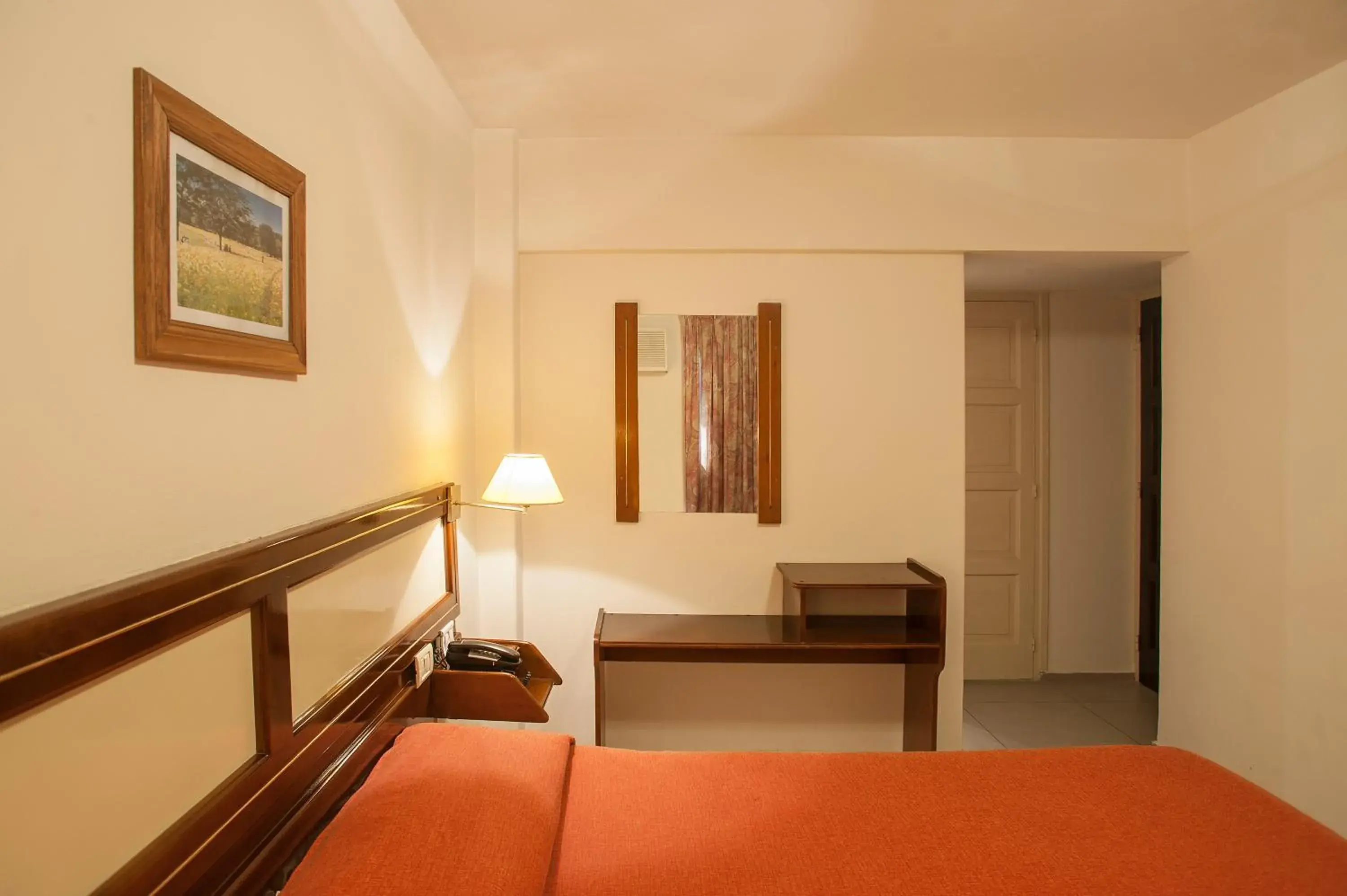 Bed in Hotel Carollo