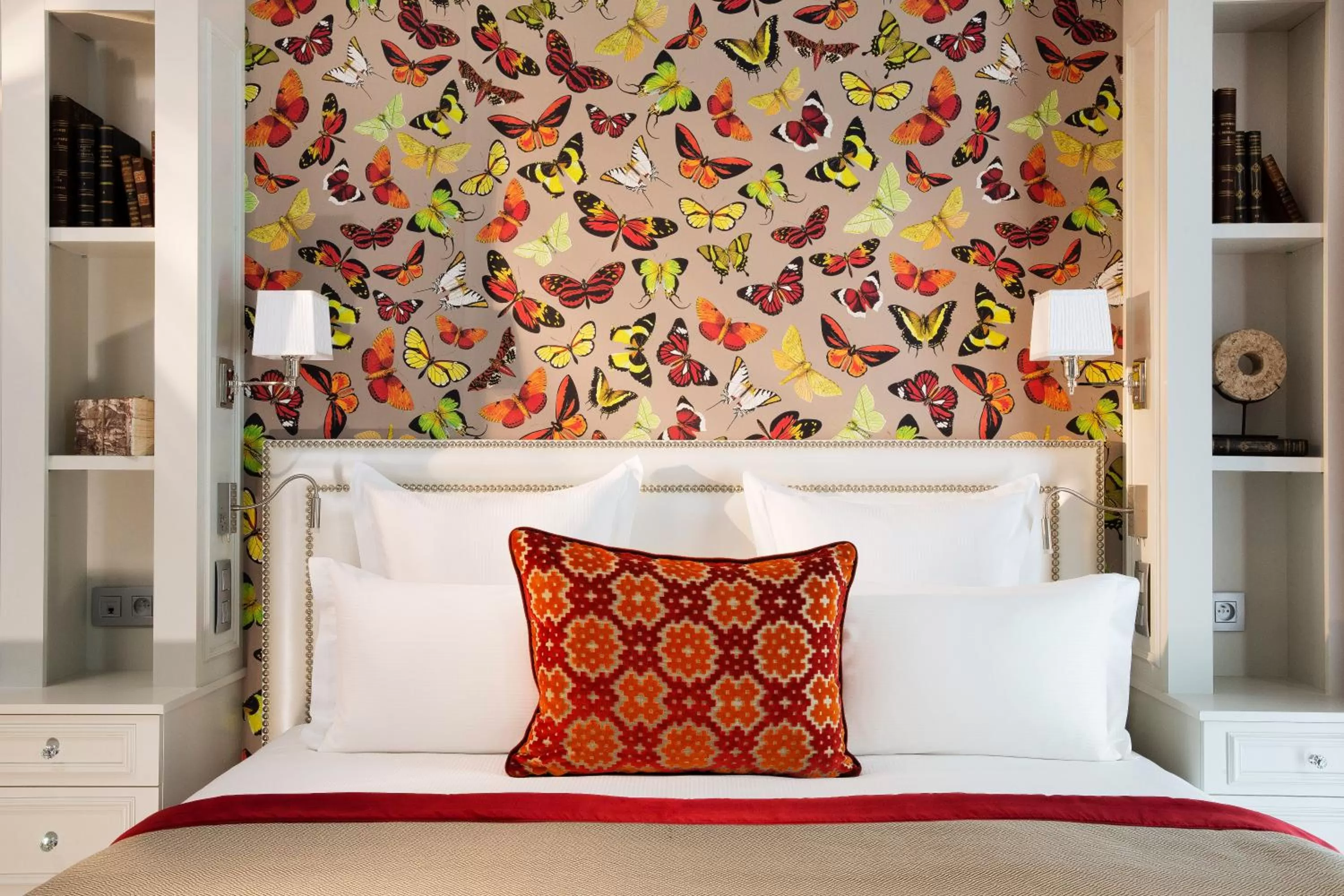 Bedroom, Bed in Hotel Monge