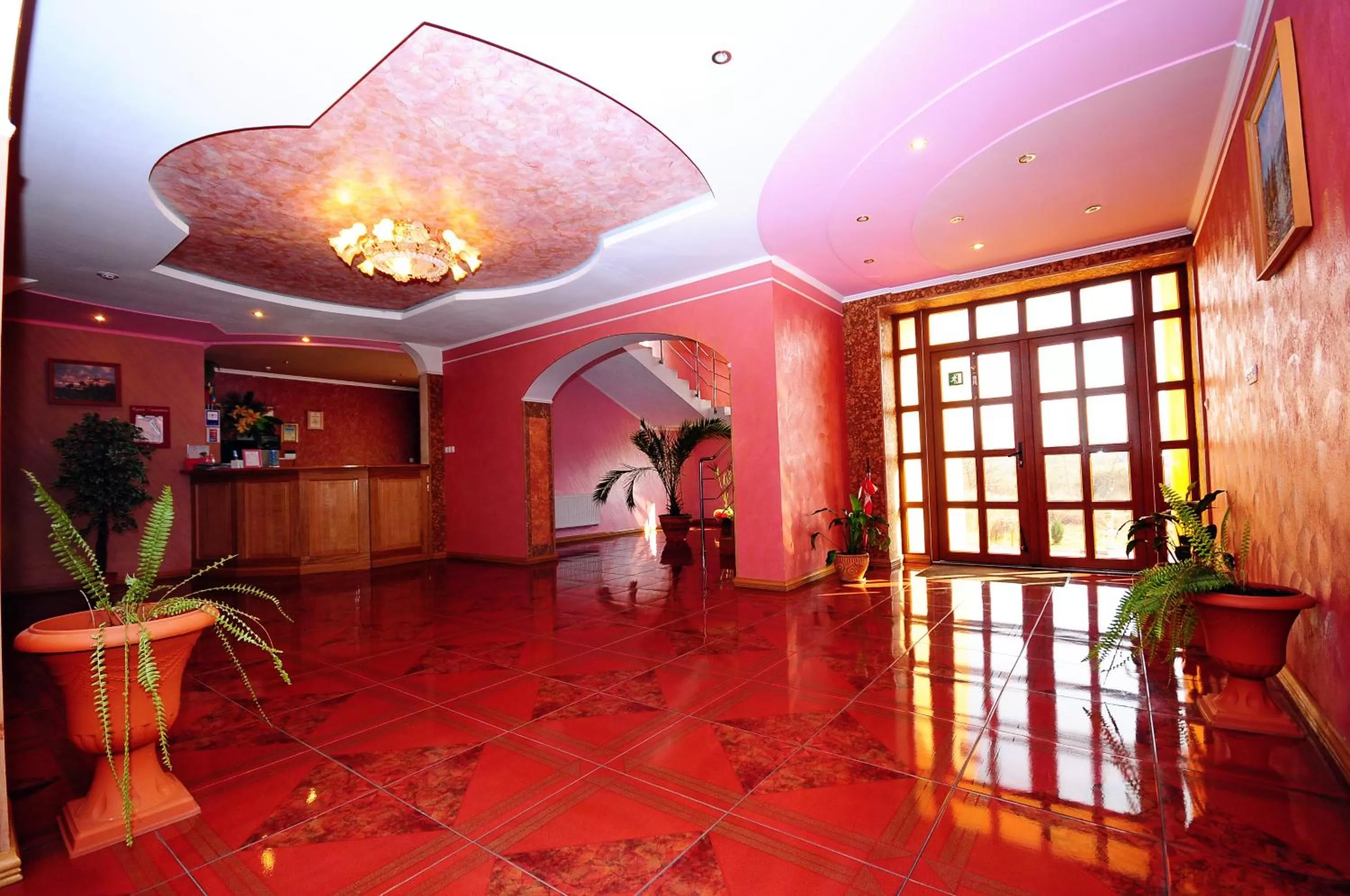 Lobby or reception in Chervona Gora