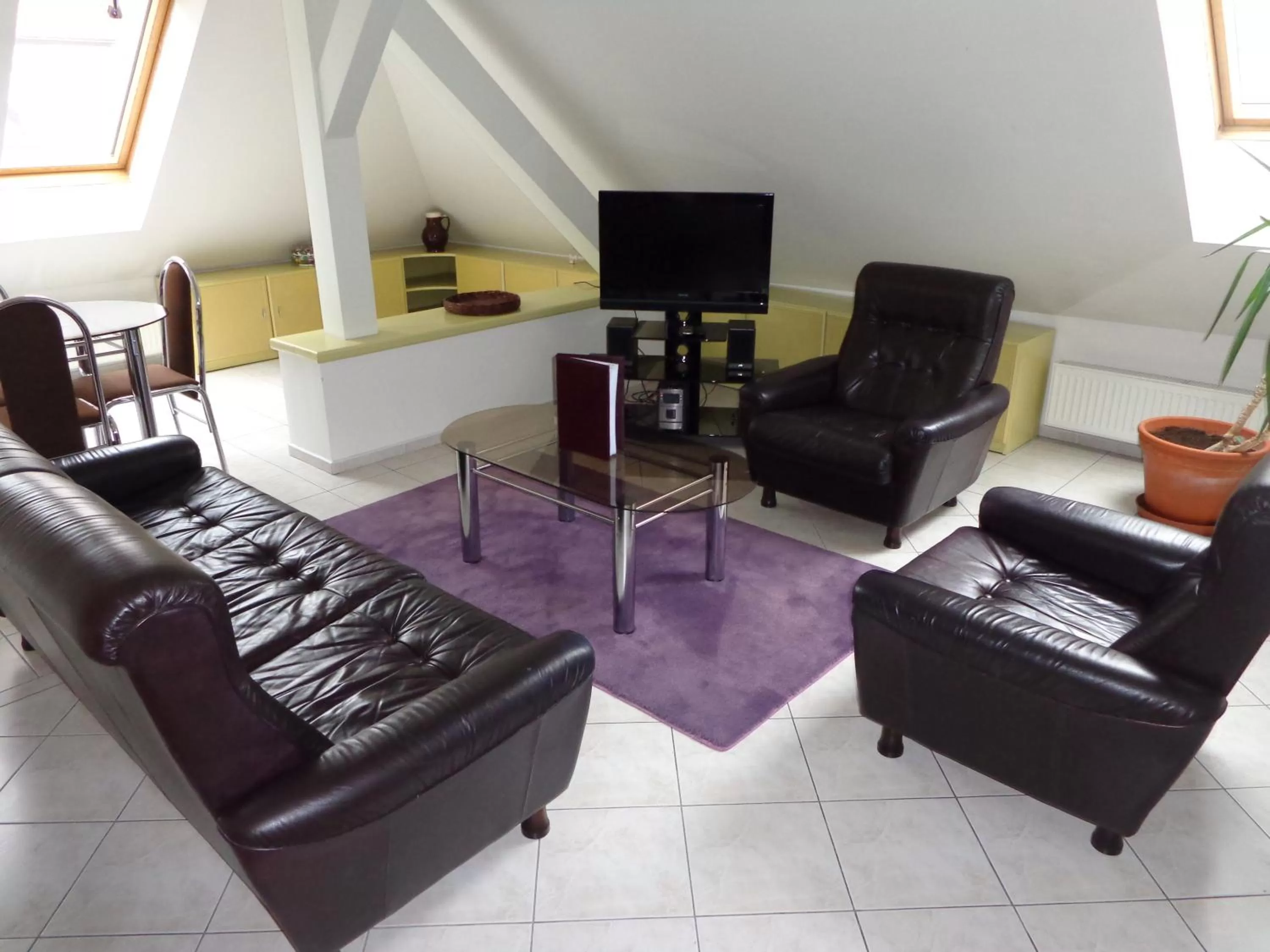 Living room in Hotel Vacek Pod Věží