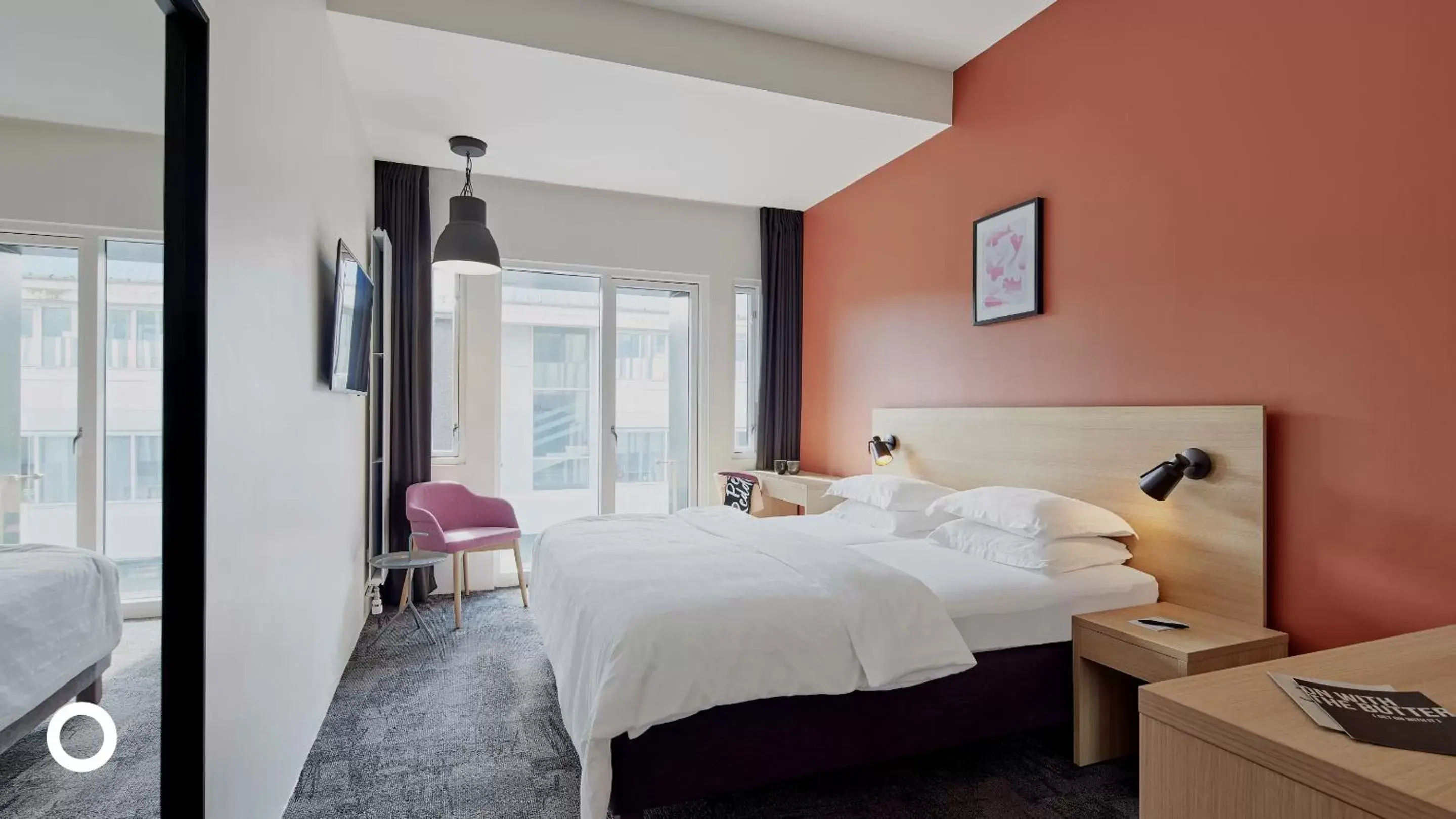 Bedroom, Bed in Center Hotels Laugavegur