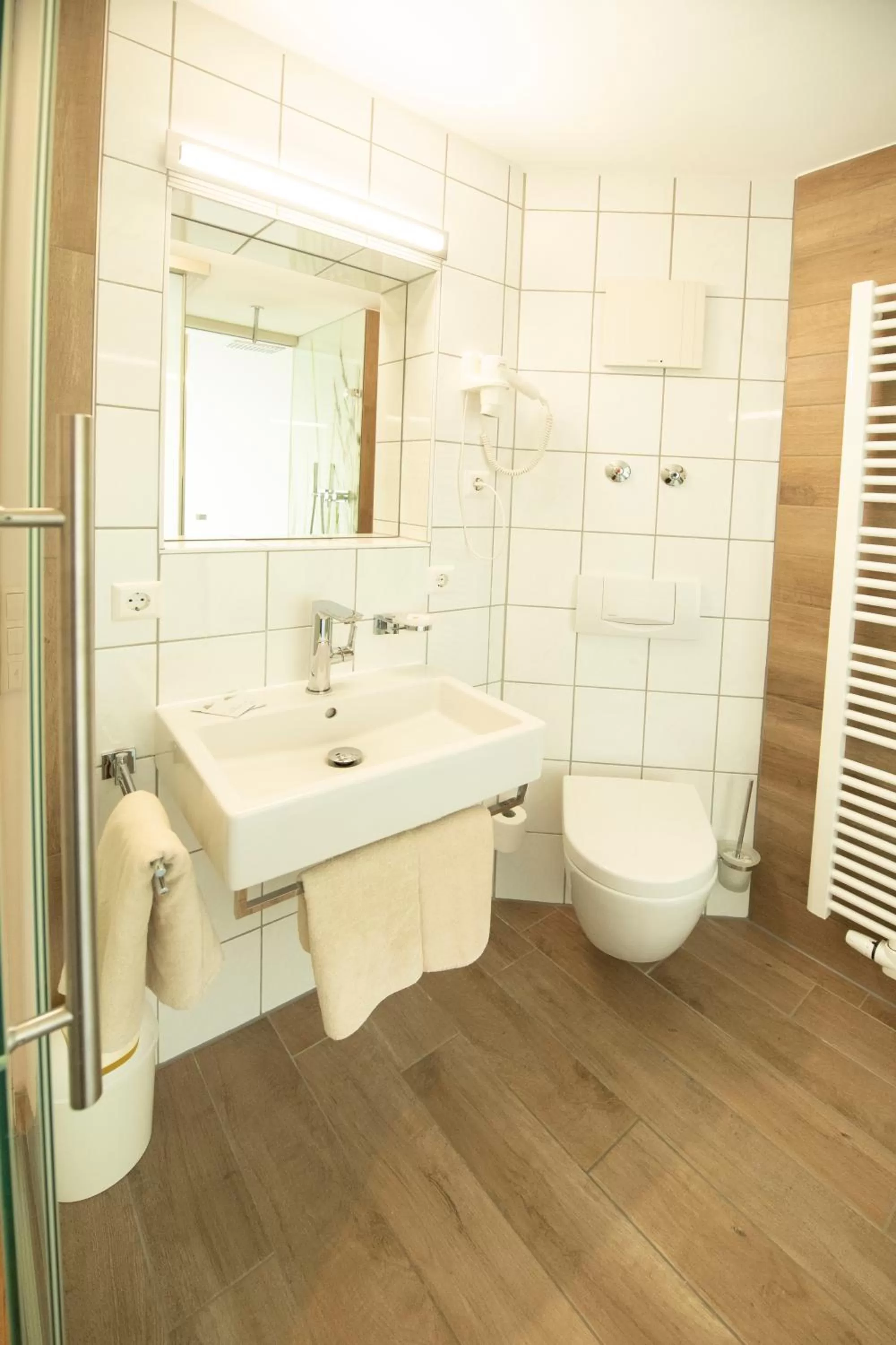 Bathroom in Stadthotel Giengen